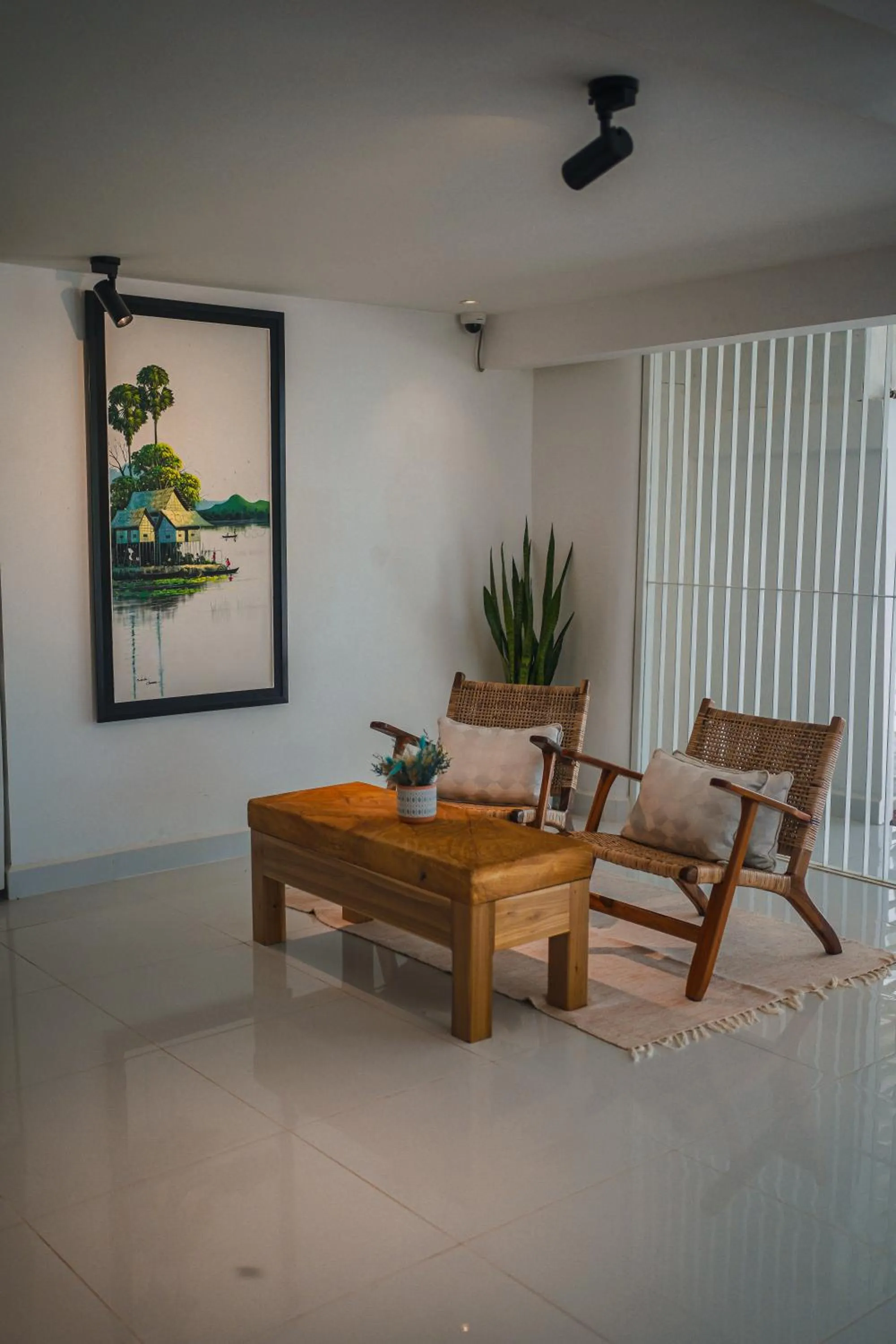 Lobby or reception in Montagne Boutique