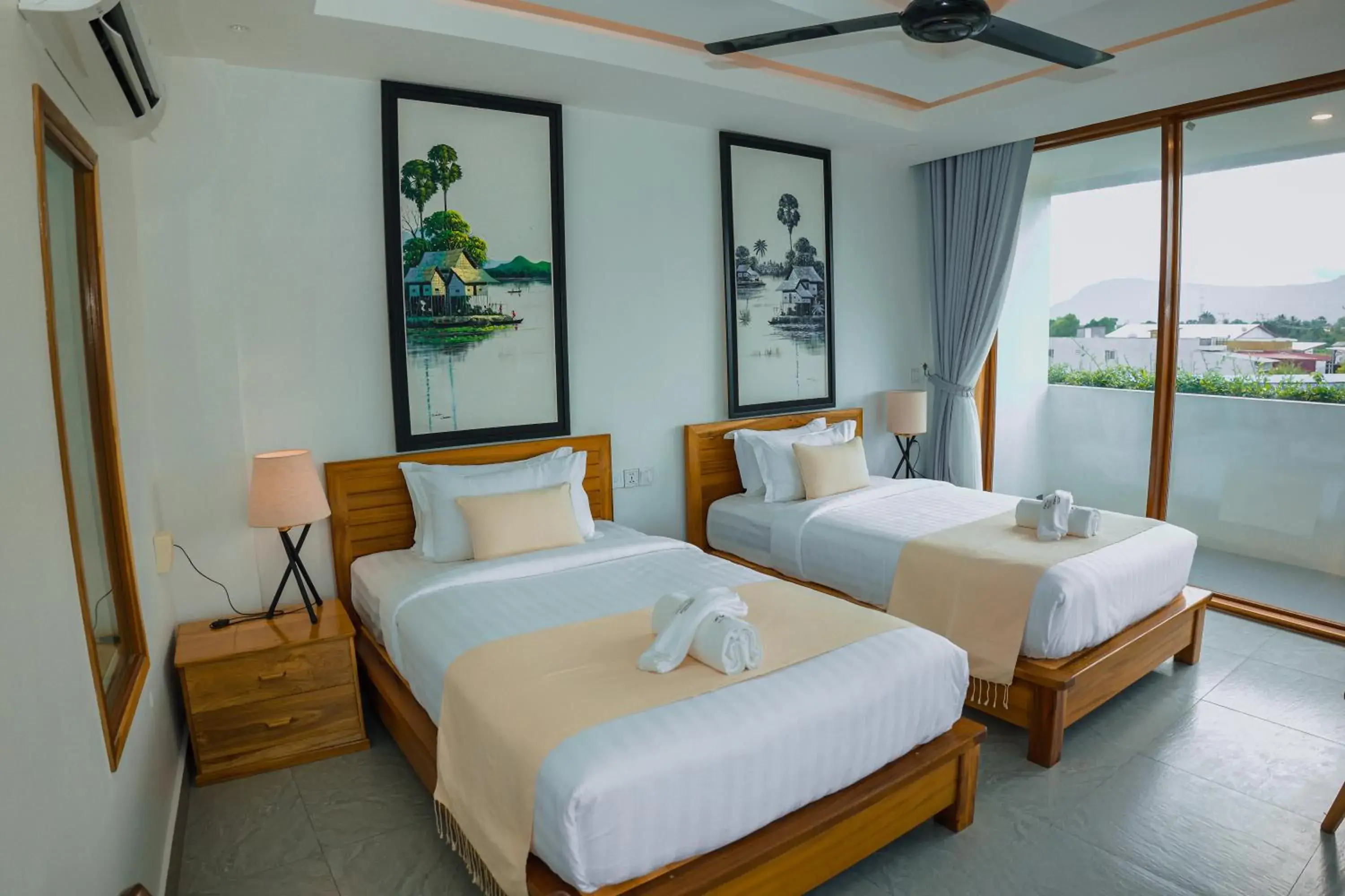 Twin Room with Mountain View - No Bathtub in Montagne Boutique Twin Room with Mountain View - No Bathtub in Montagne Boutique