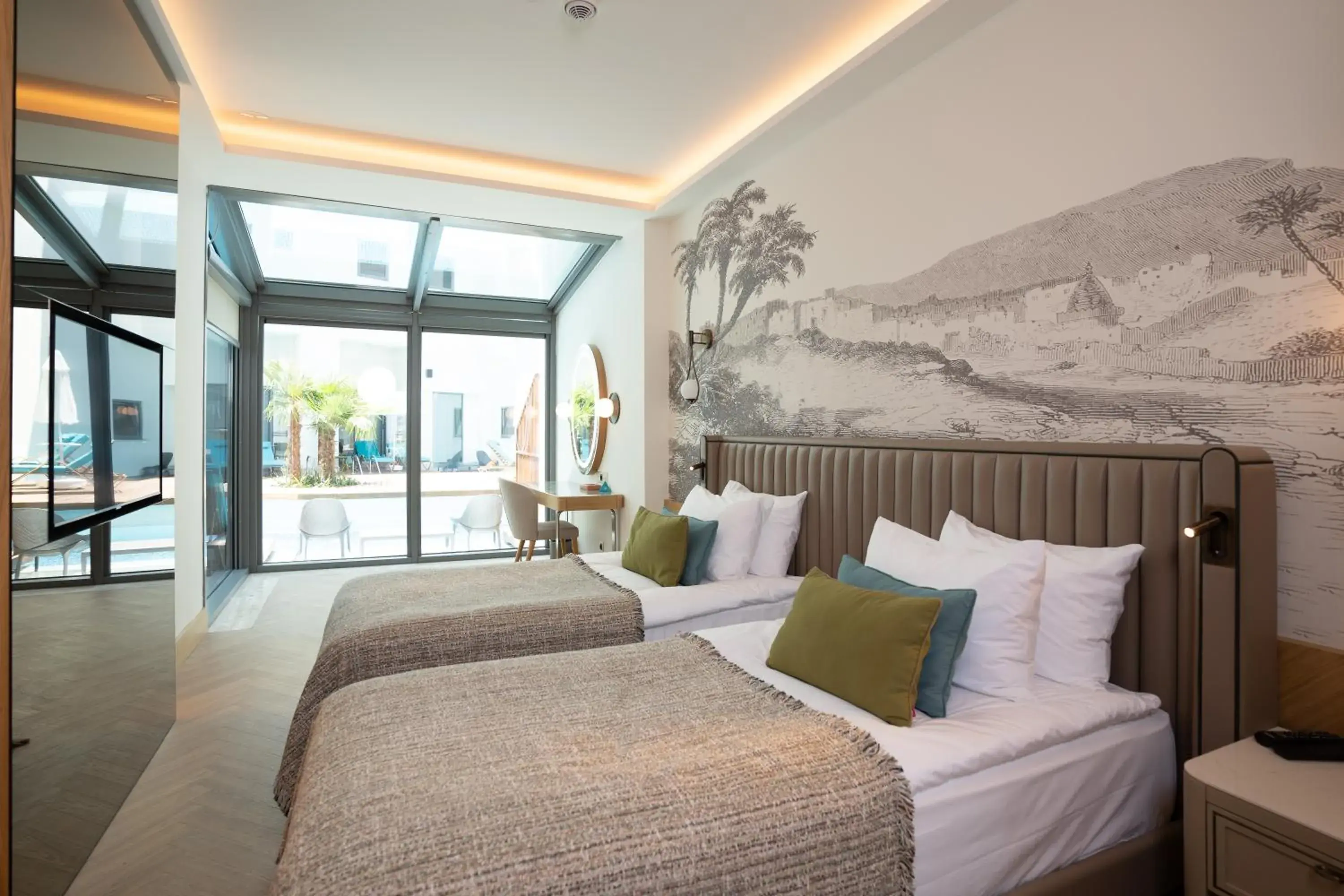 Pool view, Bed in Liberty Fabay - Ultra All Inclusive Pool view, Bed in Liberty Fabay - Ultra All Inclusive