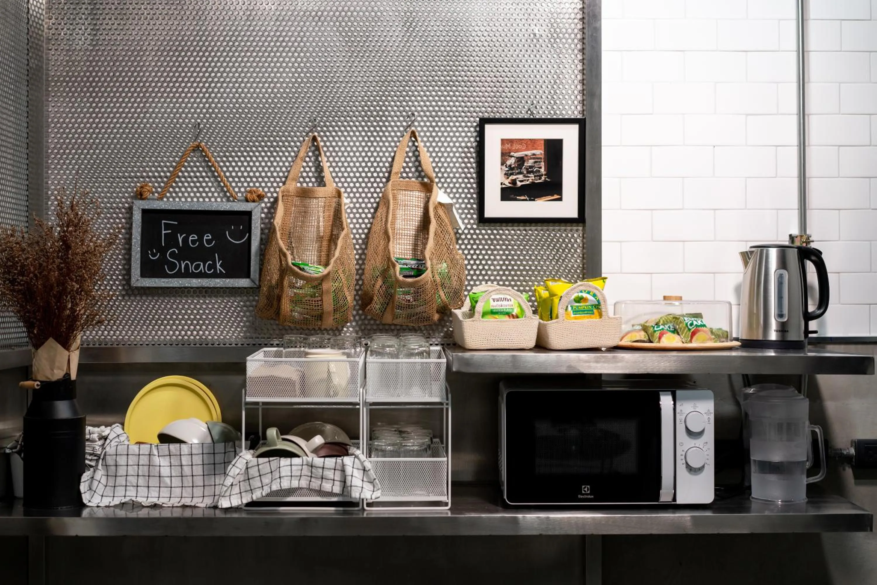 Coffee/tea facilities in Ed Hostel