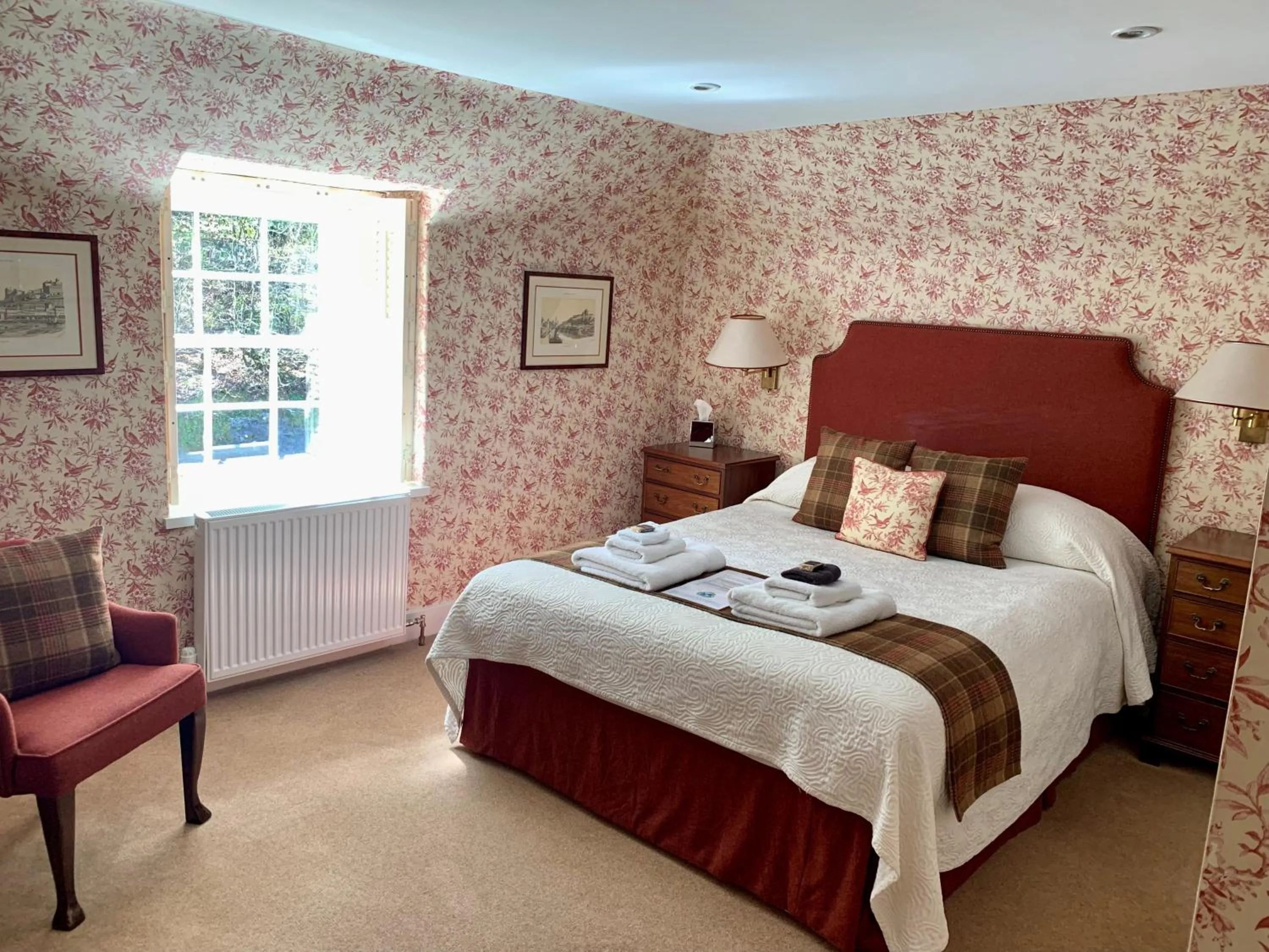Double Room with Garden View in The Manor House