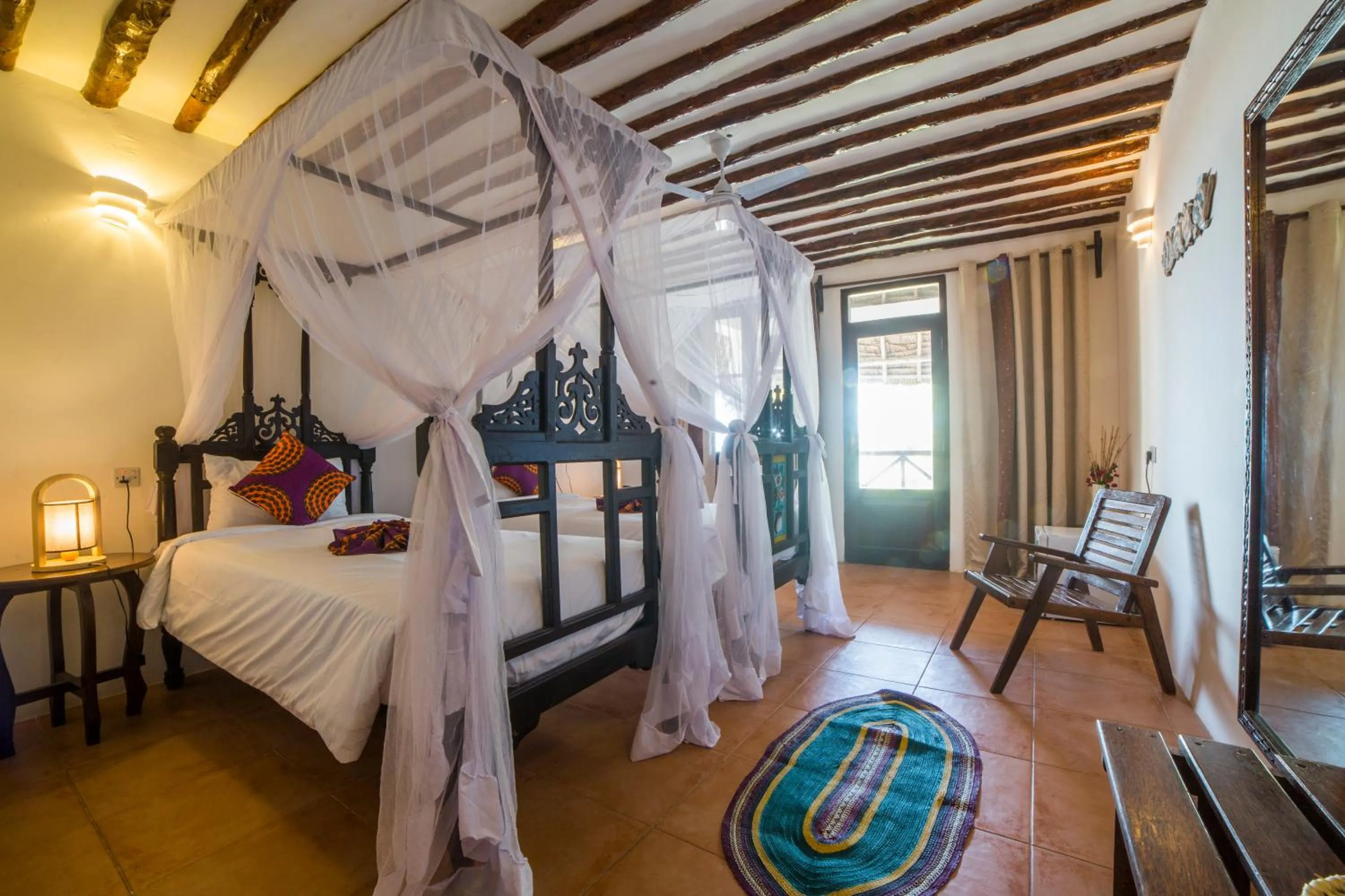 Photo of the whole room, Bed in Antonio Beach Tree House Hotel & Spa