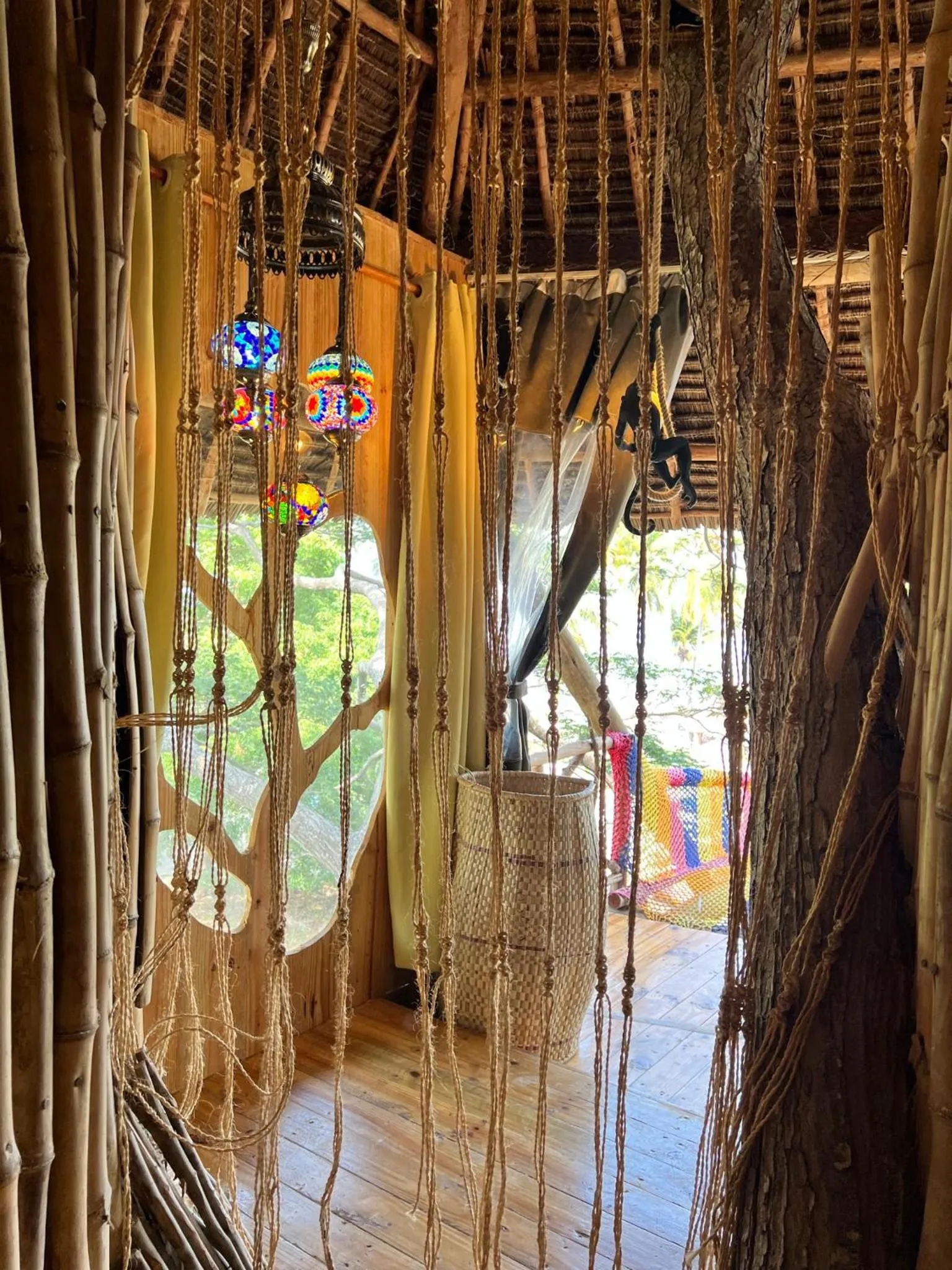 Bathroom in Antonio Beach Tree House Hotel & Spa