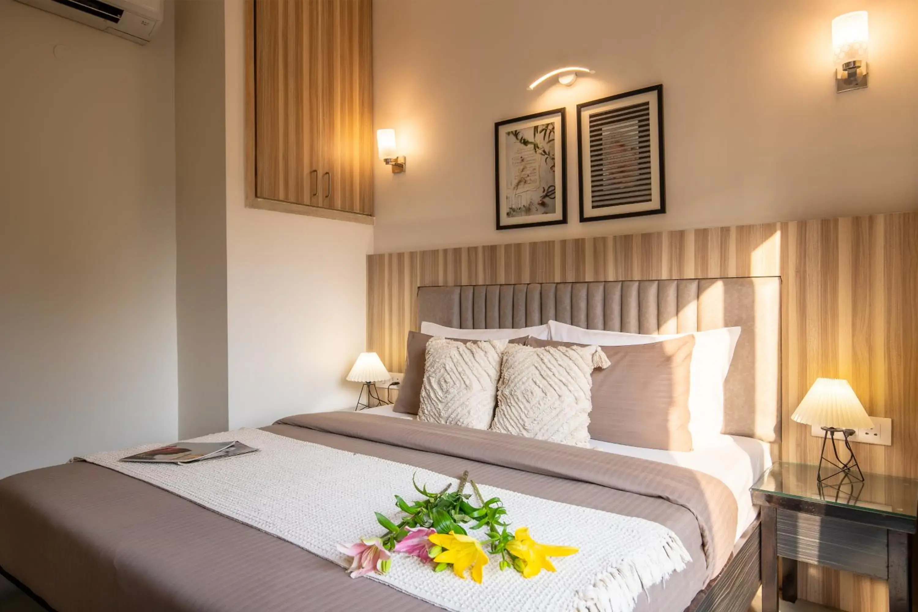 Two-Bedroom Apartment with City View in BedChambers Serviced Apartments, Sector 40 Two-Bedroom Apartment with City View in BedChambers Serviced Apartments, Sector 40