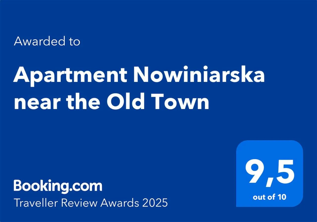 Apartment Nowiniarska near the Old Town