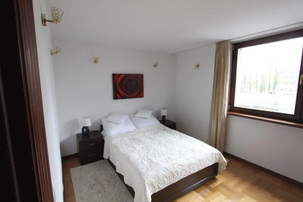 Bedroom, Bed in Apartment Nowiniarska near the Old Town