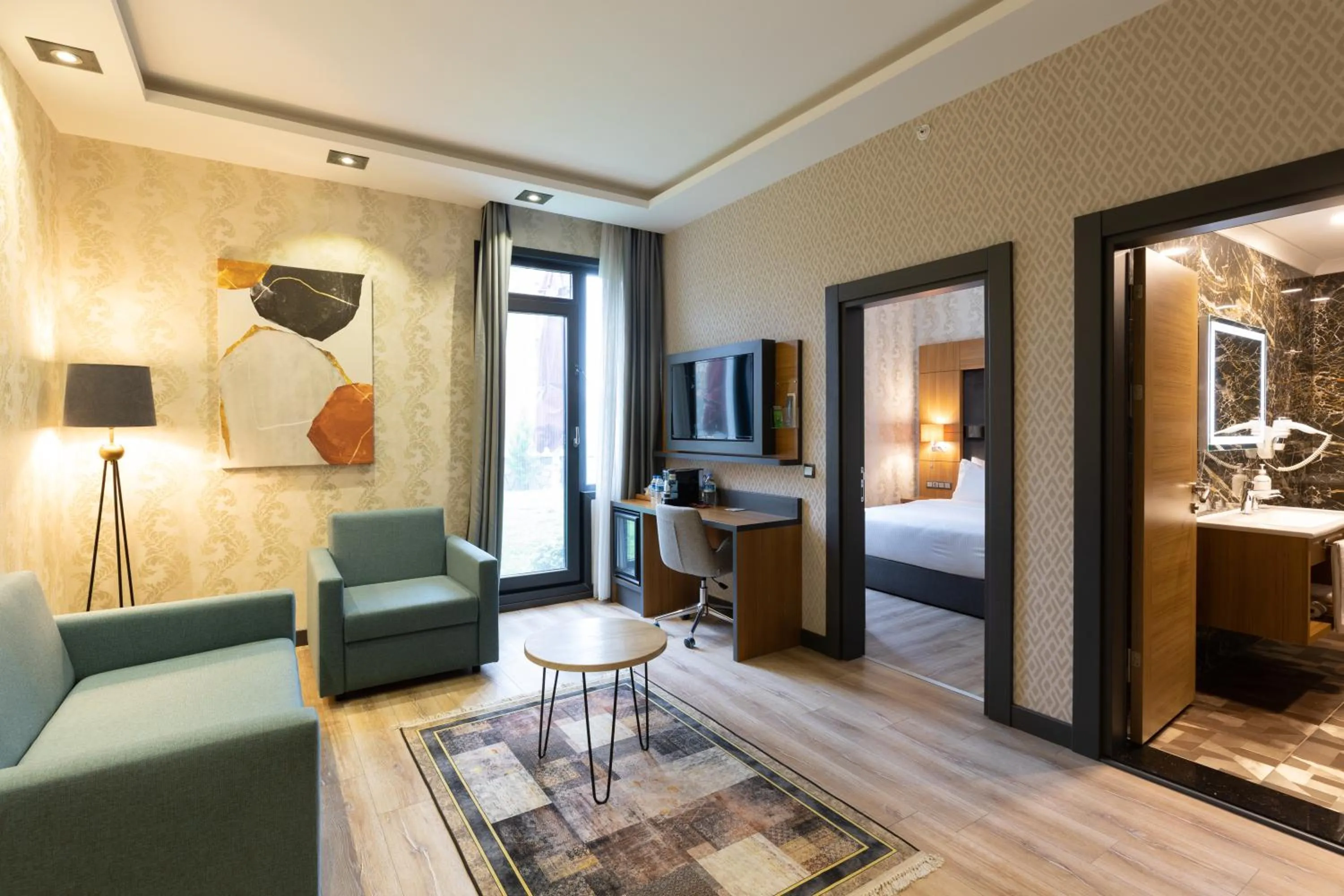 Living room, Bed in Holiday Inn - Trabzon-East by IHG