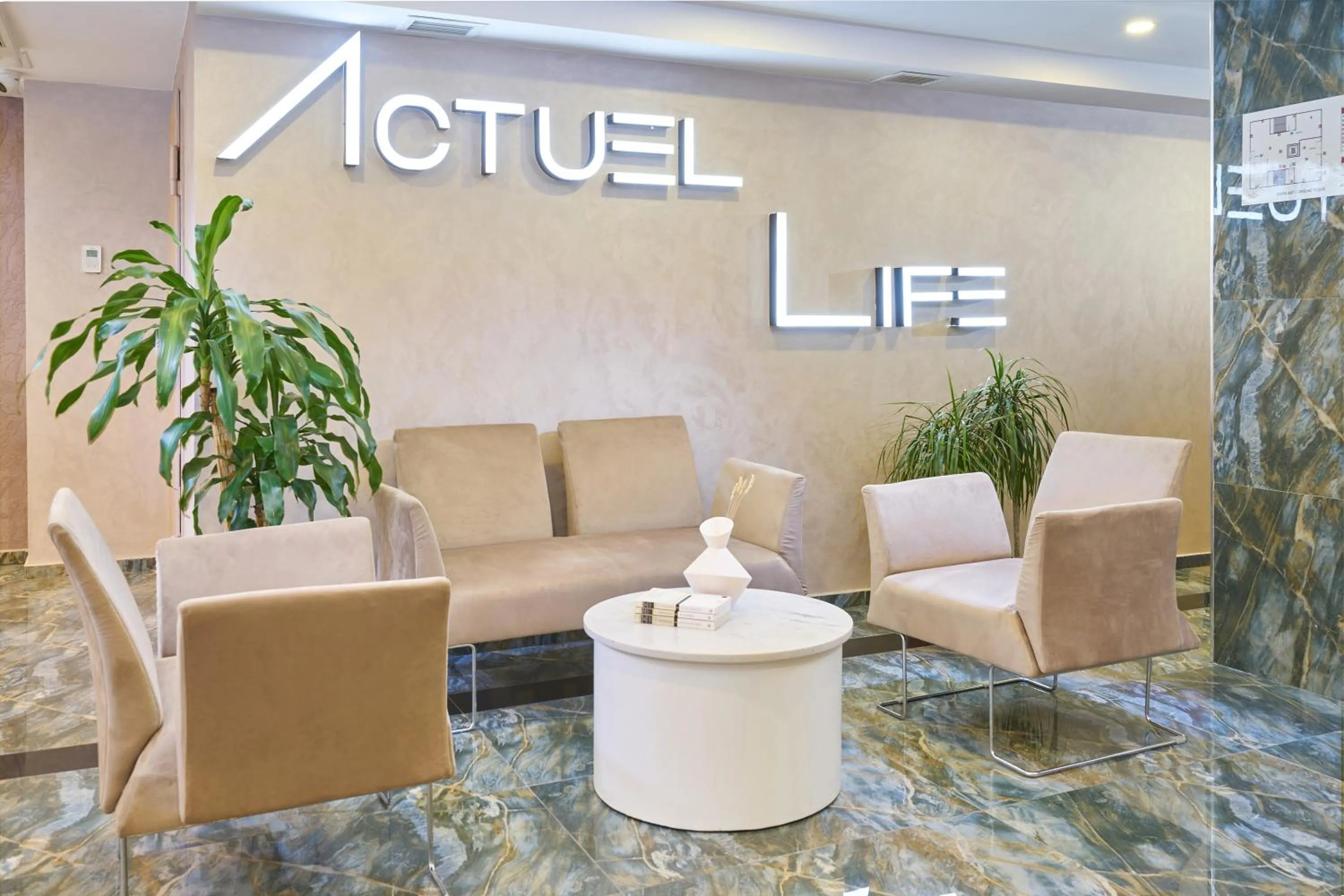 Seating area in Actuel Life Hotels - Special Class