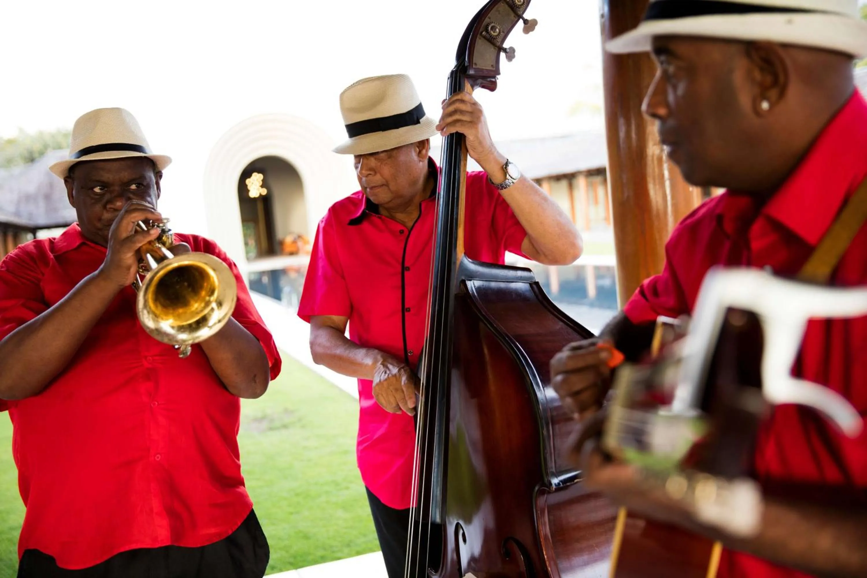 Lobby or reception in Outrigger Mauritius Beach Resort