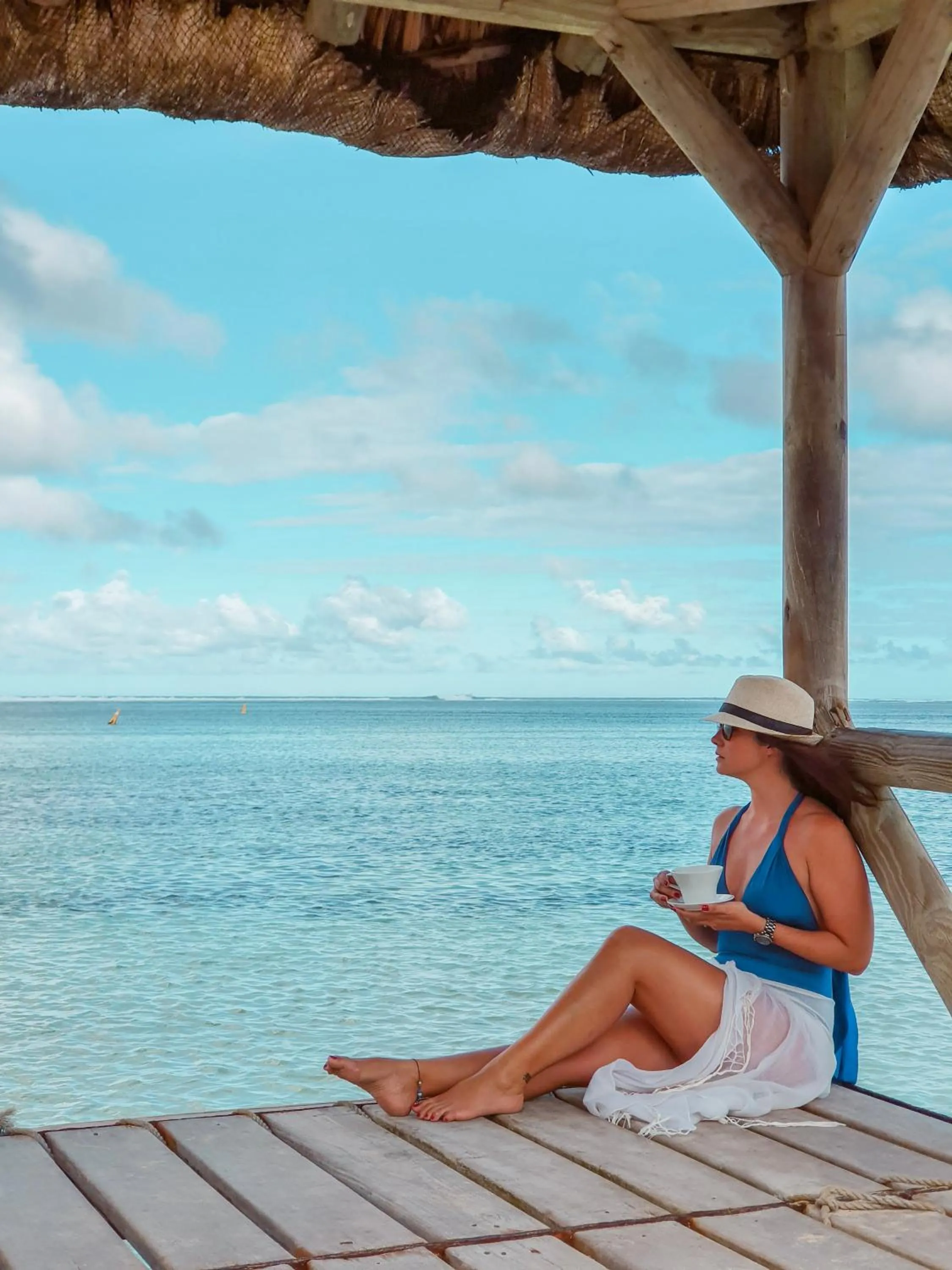 People in Outrigger Mauritius Beach Resort