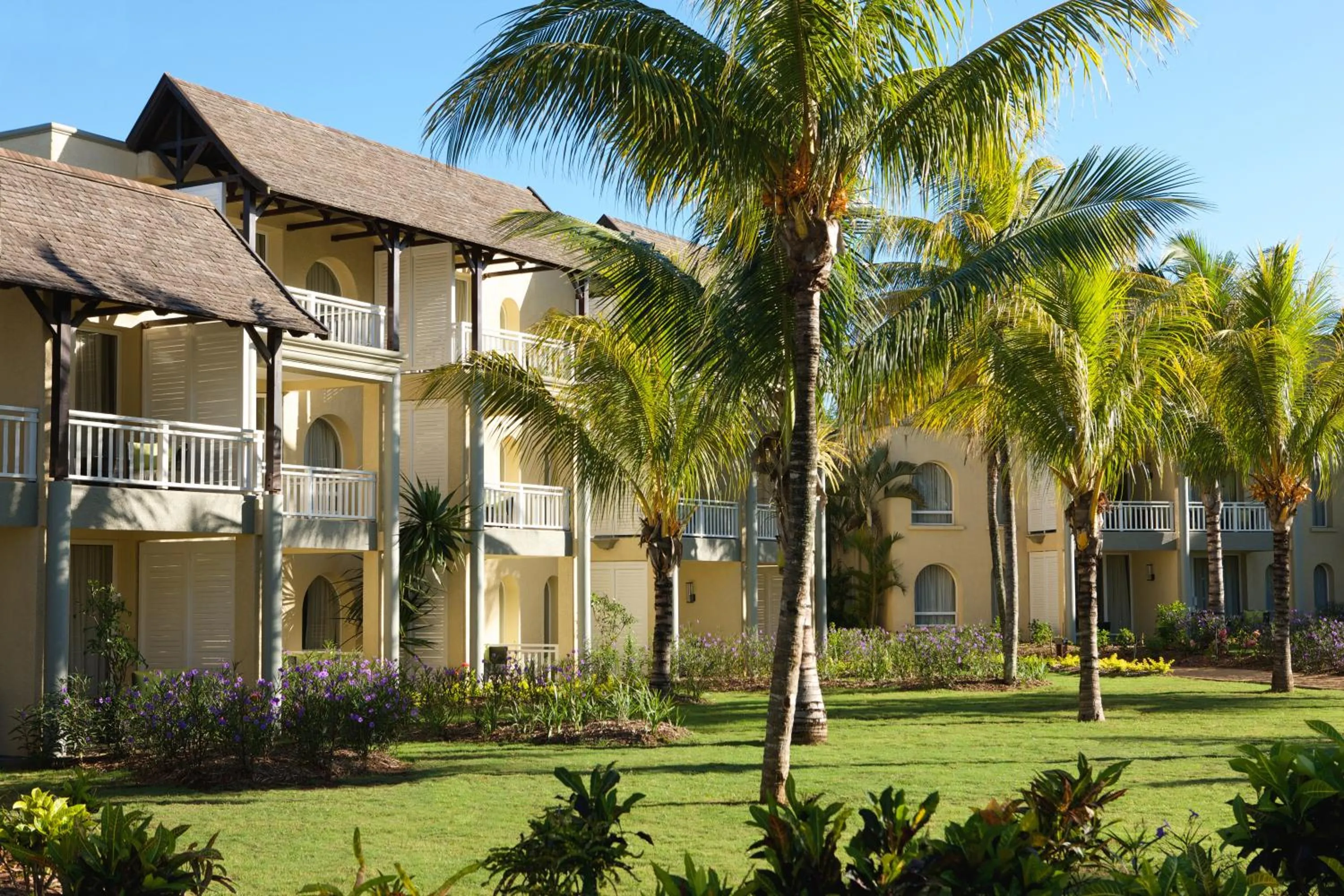 Property building in Outrigger Mauritius Beach Resort