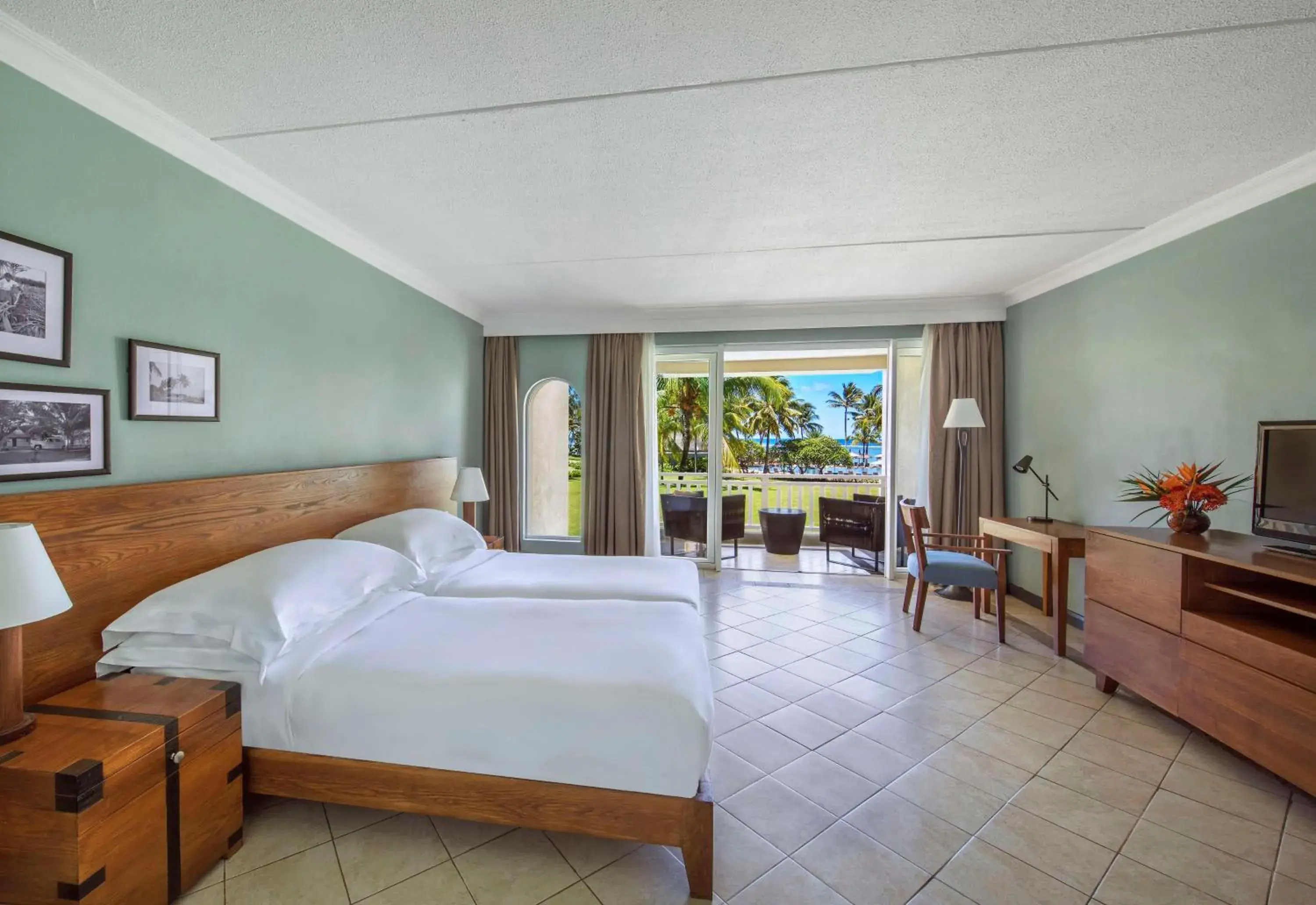 Bedroom, Bed in Outrigger Mauritius Beach Resort Bedroom, Bed in Outrigger Mauritius Beach Resort
