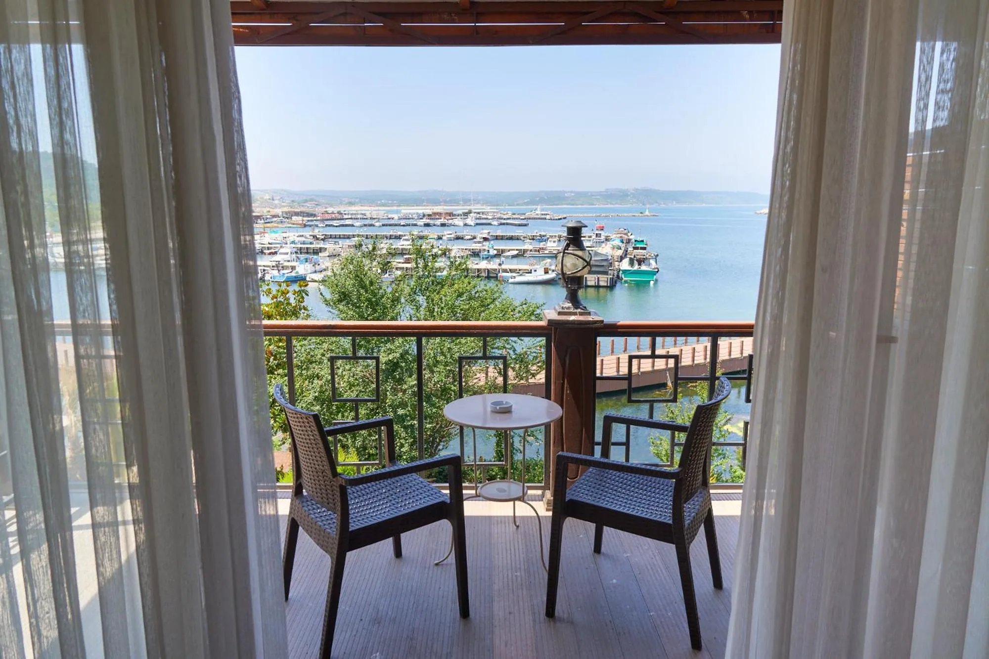 Balcony/Terrace in Phellos Suites Boutique Hotel