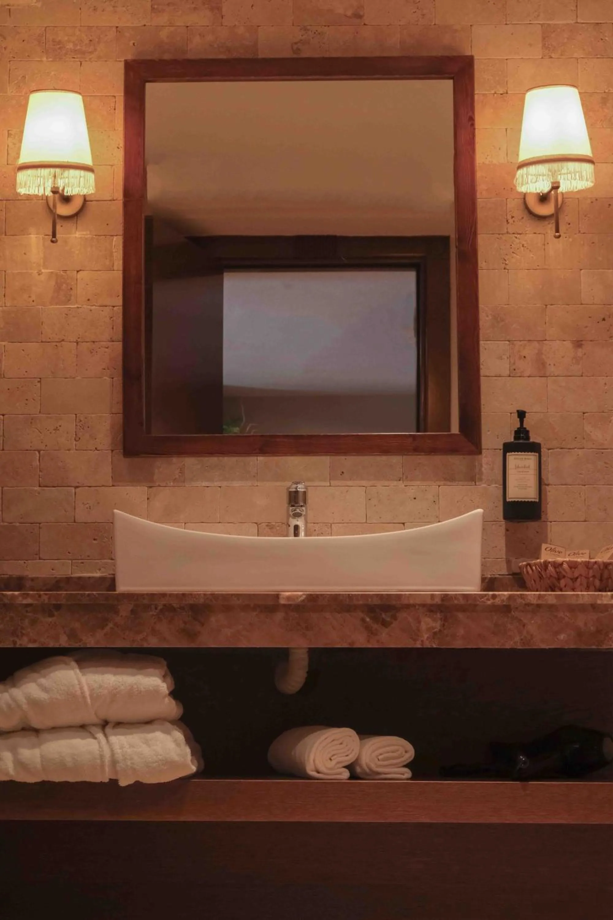 Bathroom in Phellos Suites Boutique Hotel