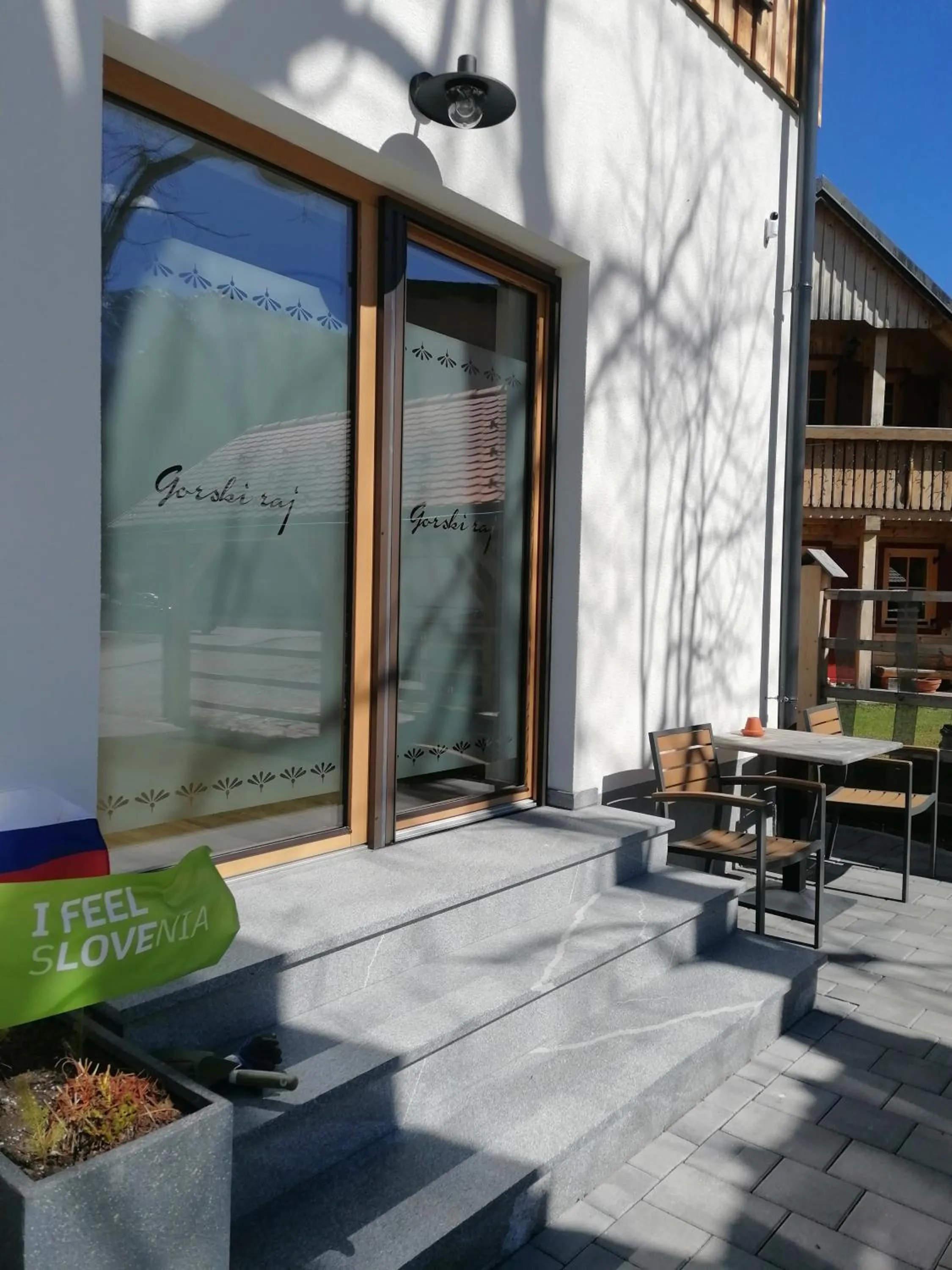 Patio in Apartments Gorski raj