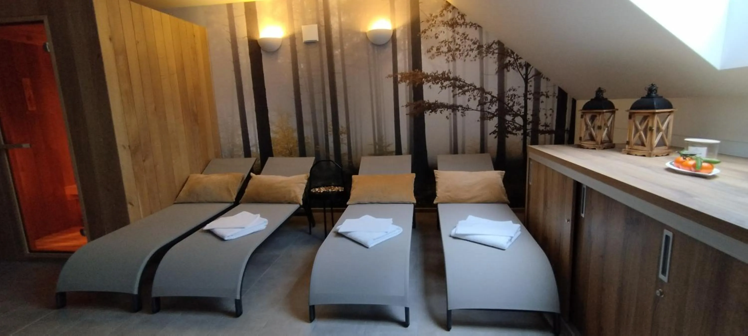 Sauna, Bed in Apartments Gorski raj