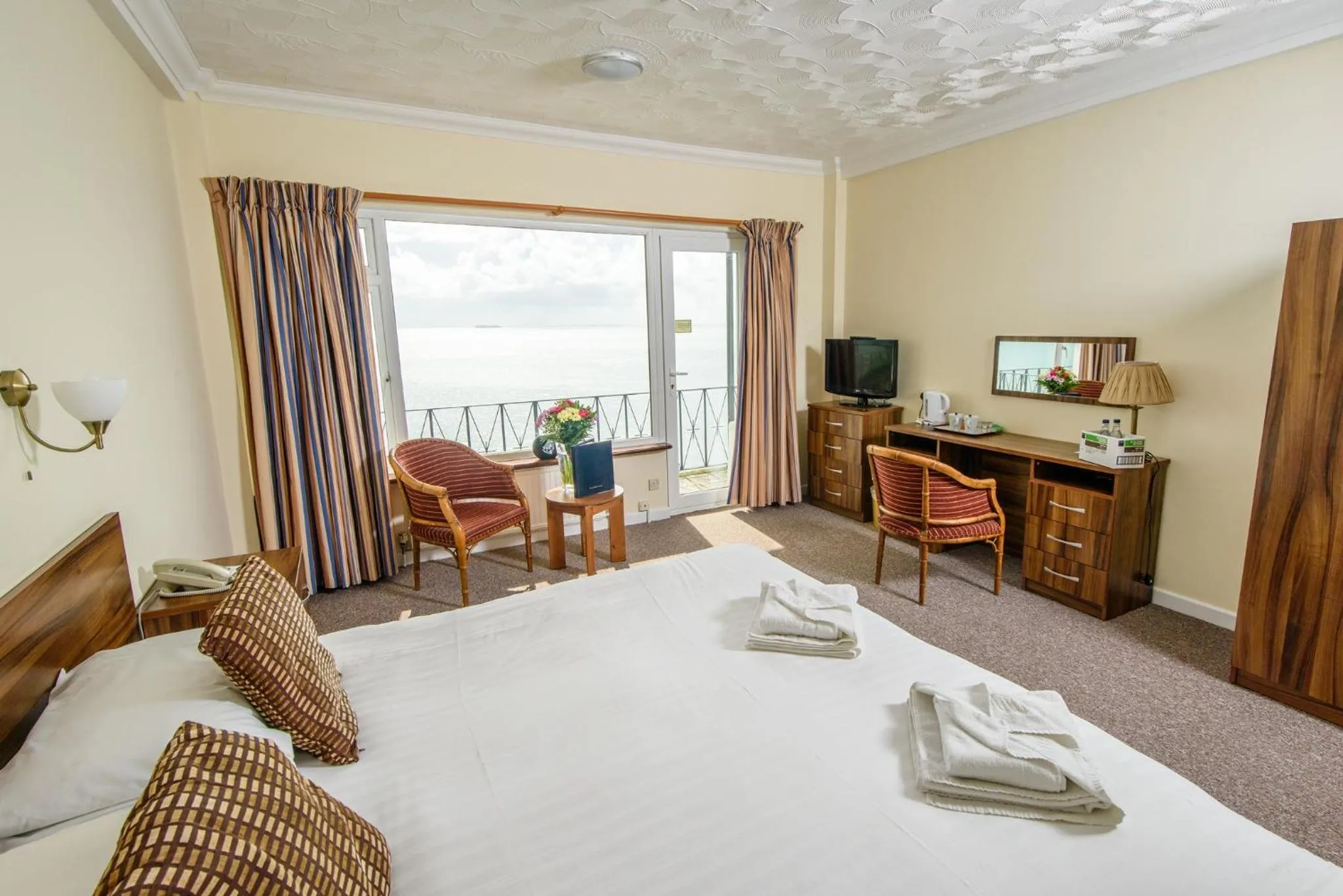 Bed in Ocean View Hotel