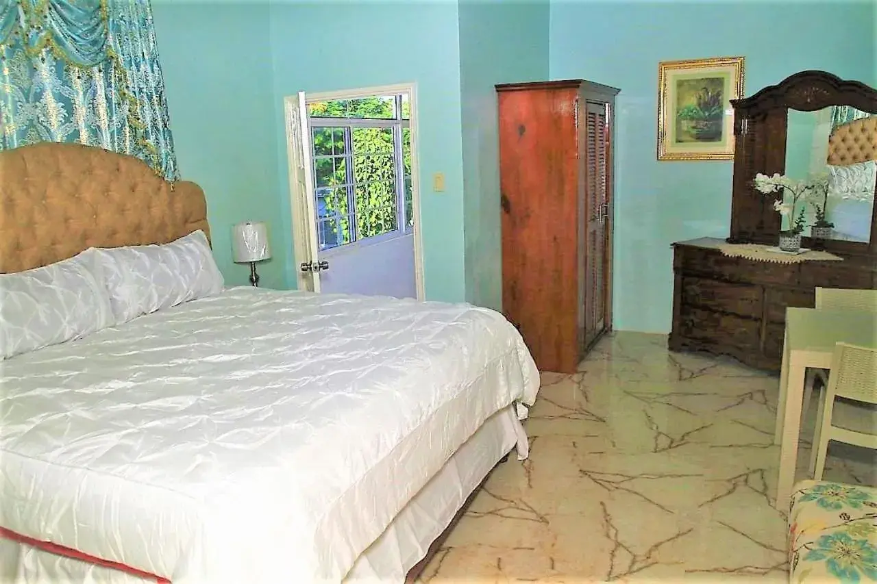 Deluxe King Room - single occupancy in Dela de-Rose Guest House Negril Jamaica Deluxe King Room - single occupancy in Dela de-Rose Guest House Negril Jamaica