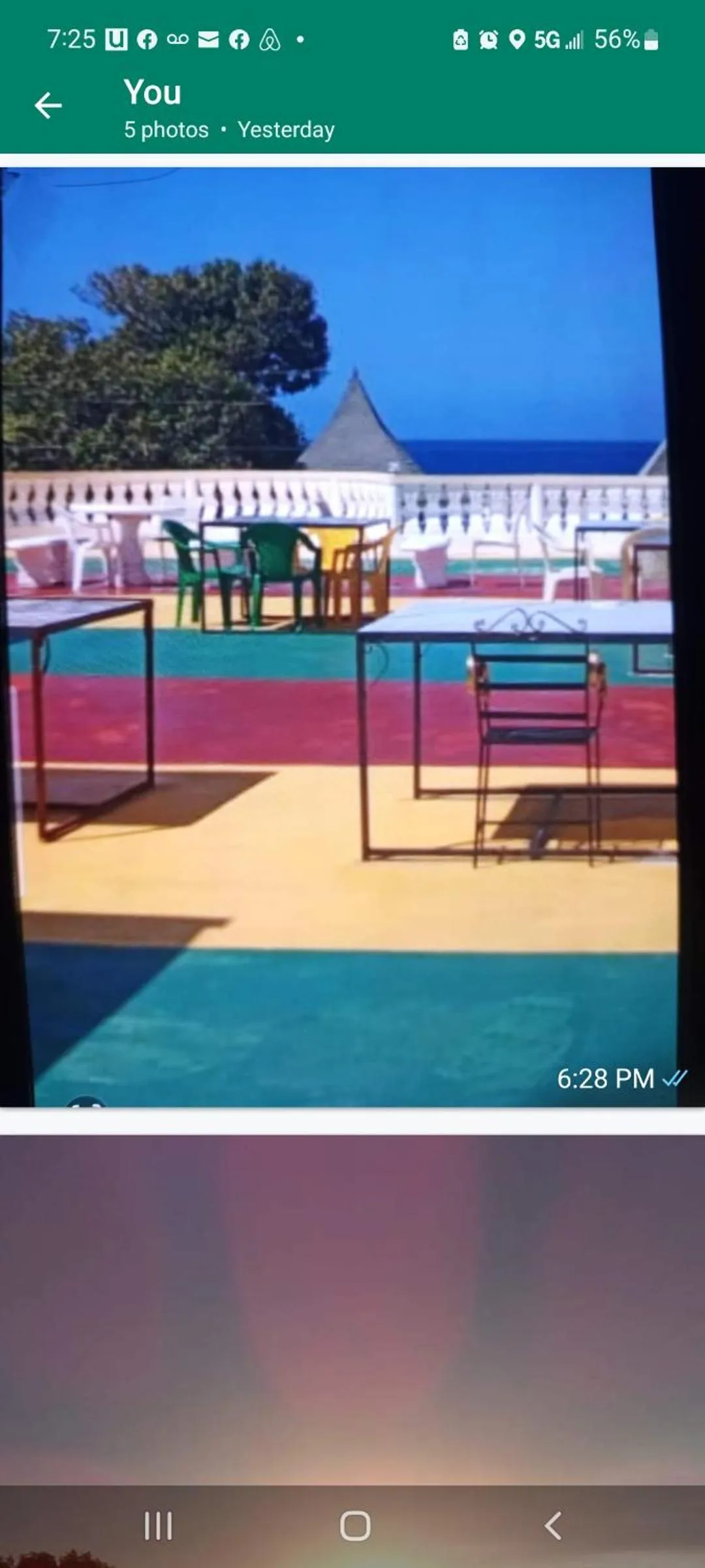 Balcony/Terrace in Dela de-Rose Guest House Negril Jamaica