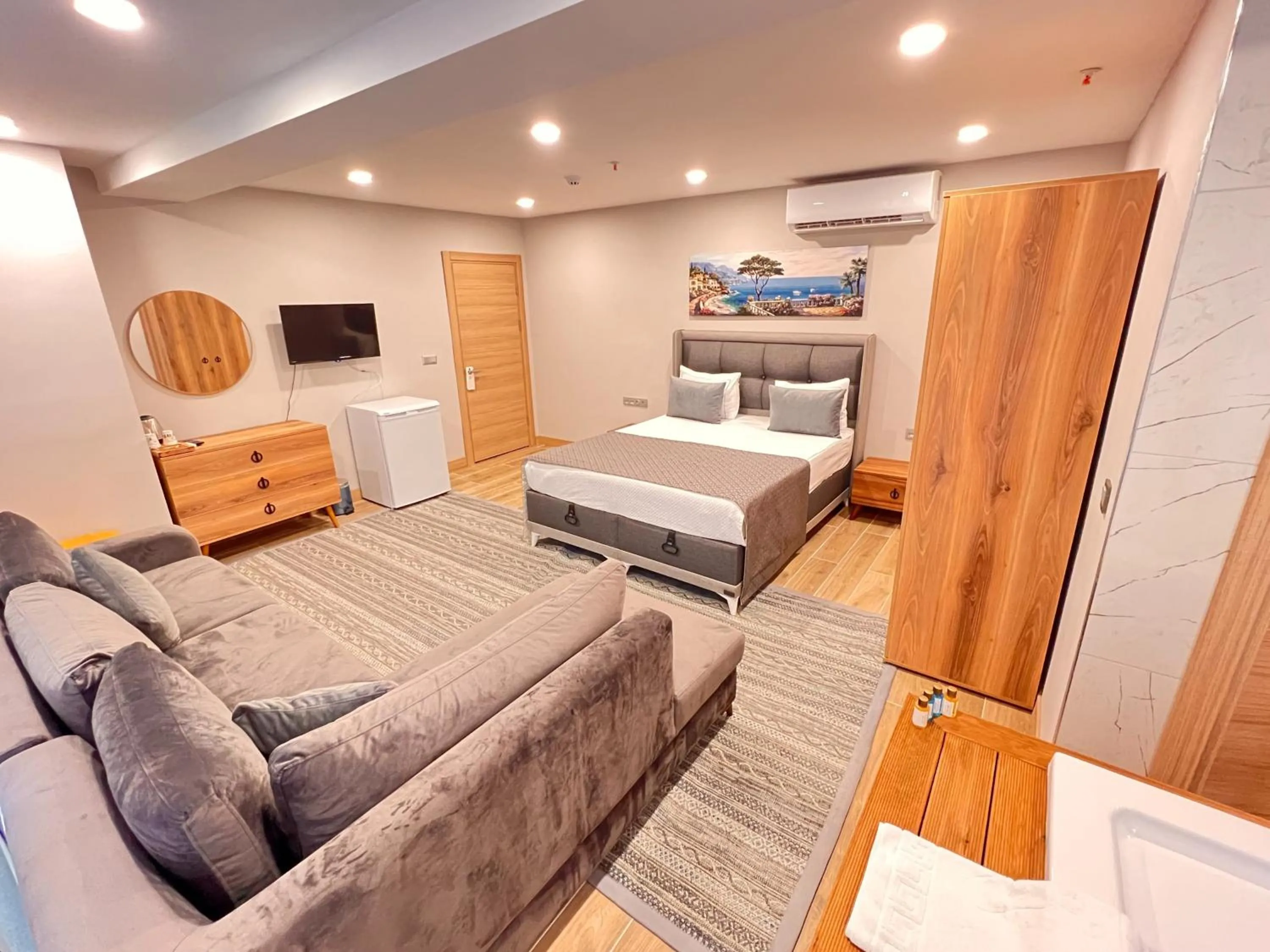 TV and multimedia, Bed in Old Town Point Hotel & Spa Antalya