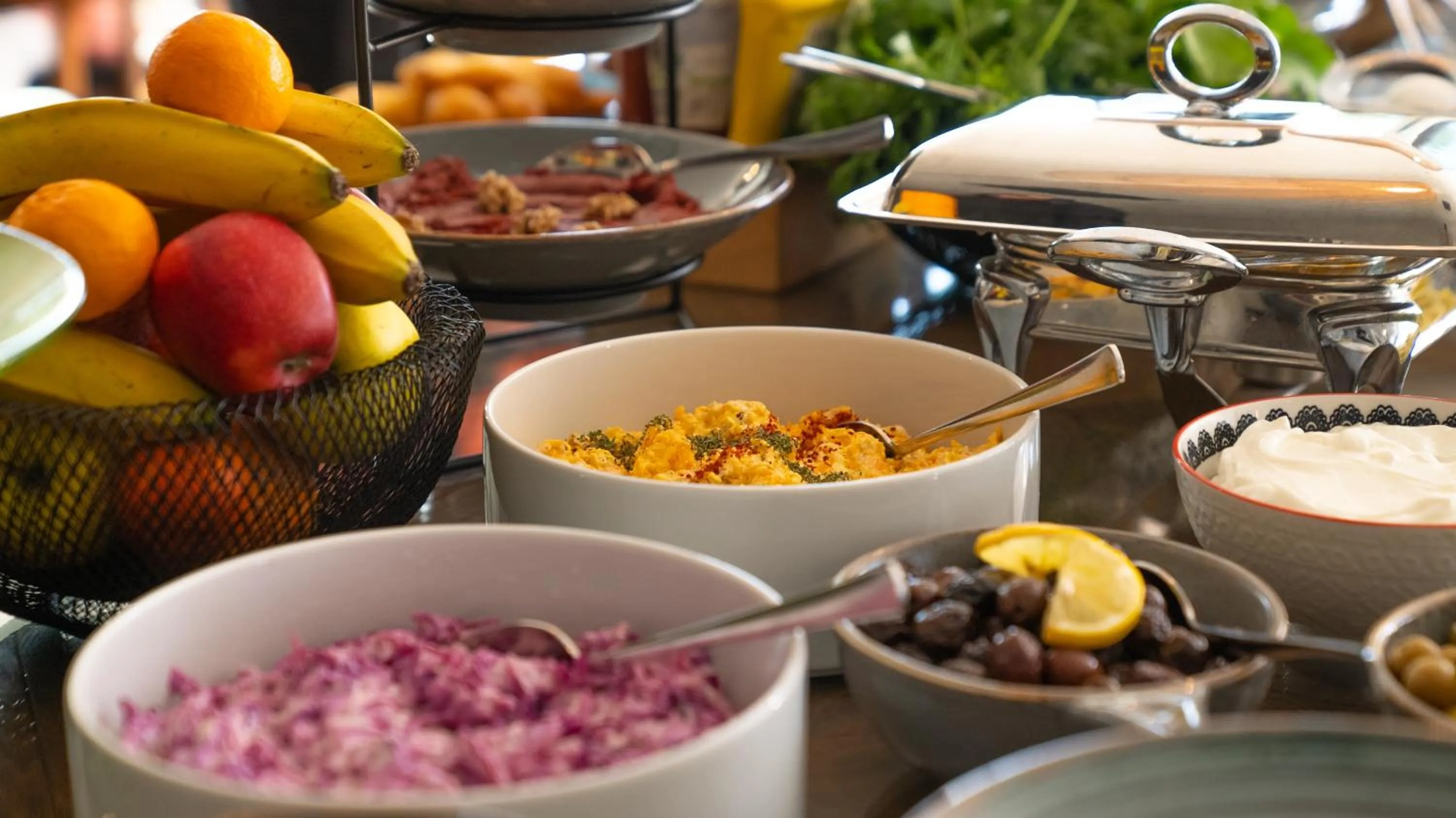 Buffet breakfast in Payava Hotel by True Blue