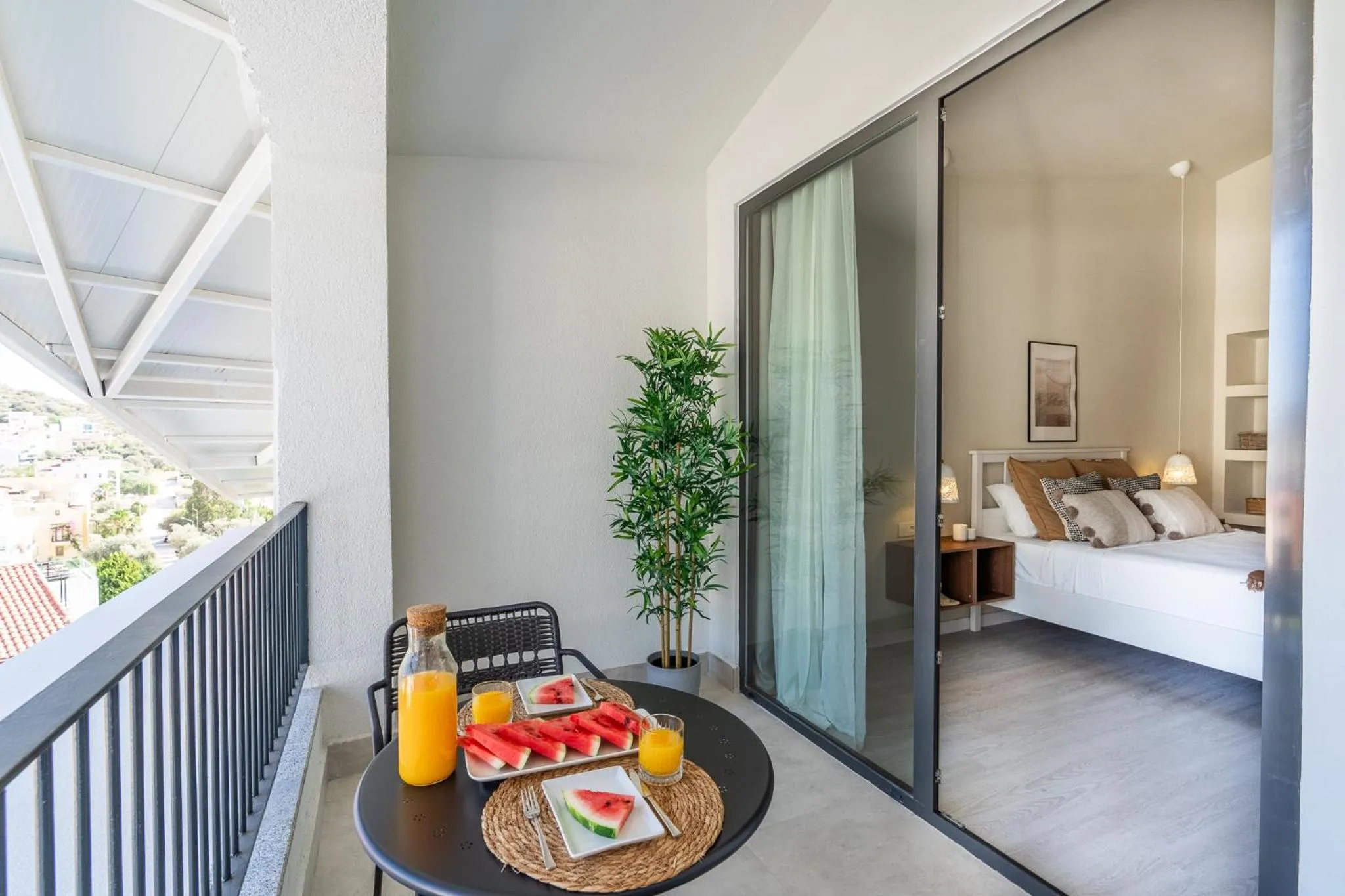 Balcony/Terrace, Bed in Payava Hotel by True Blue