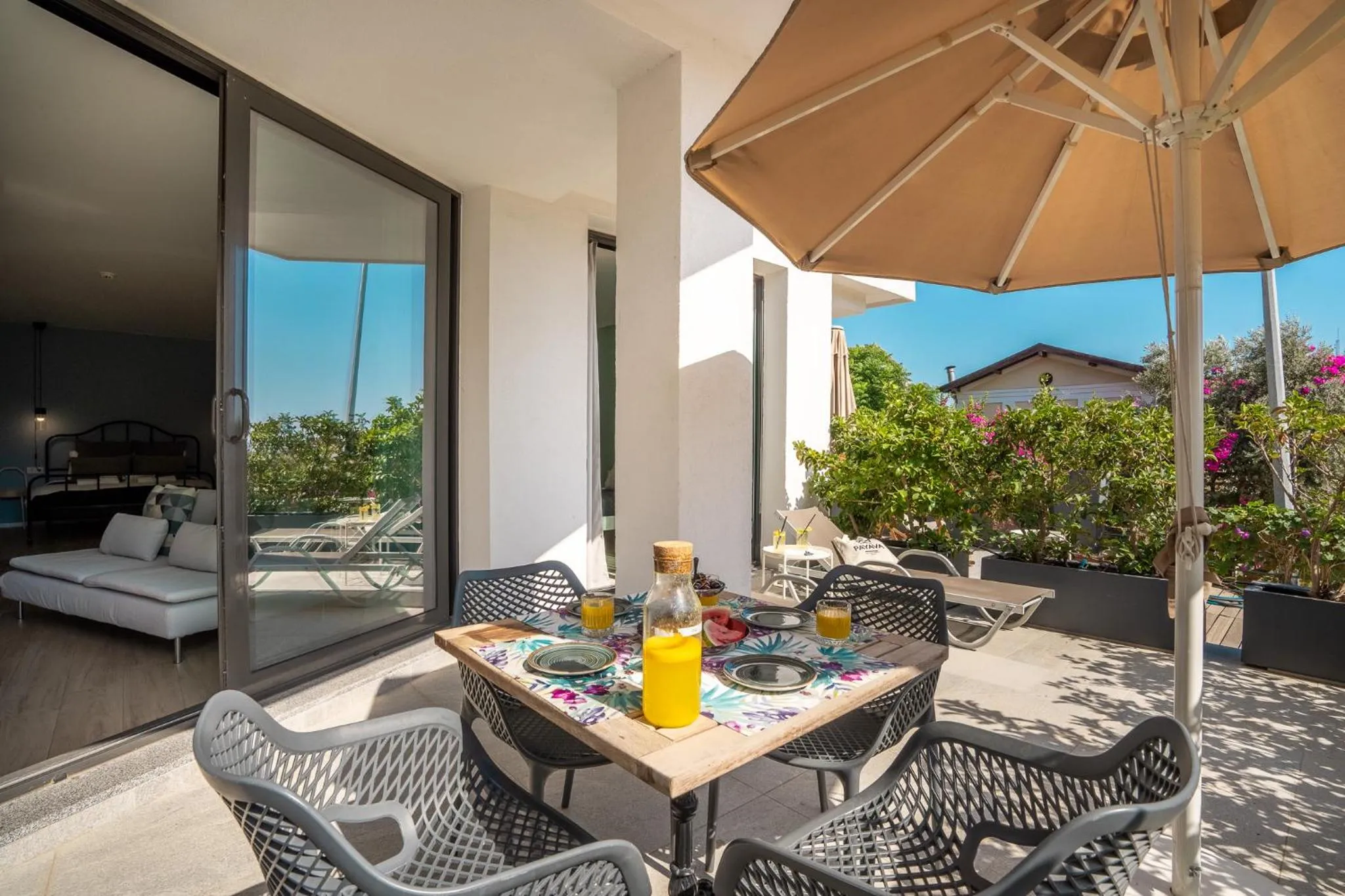 Balcony/Terrace in Payava Hotel by True Blue