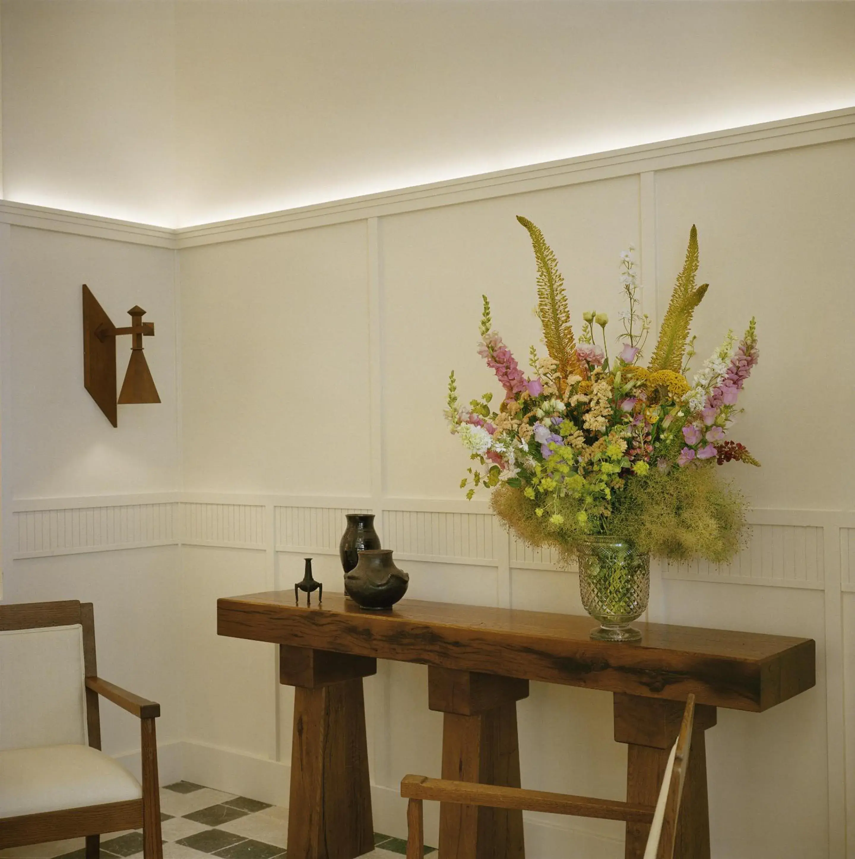 Lobby or reception in Château Voltaire Lobby or reception in Château Voltaire