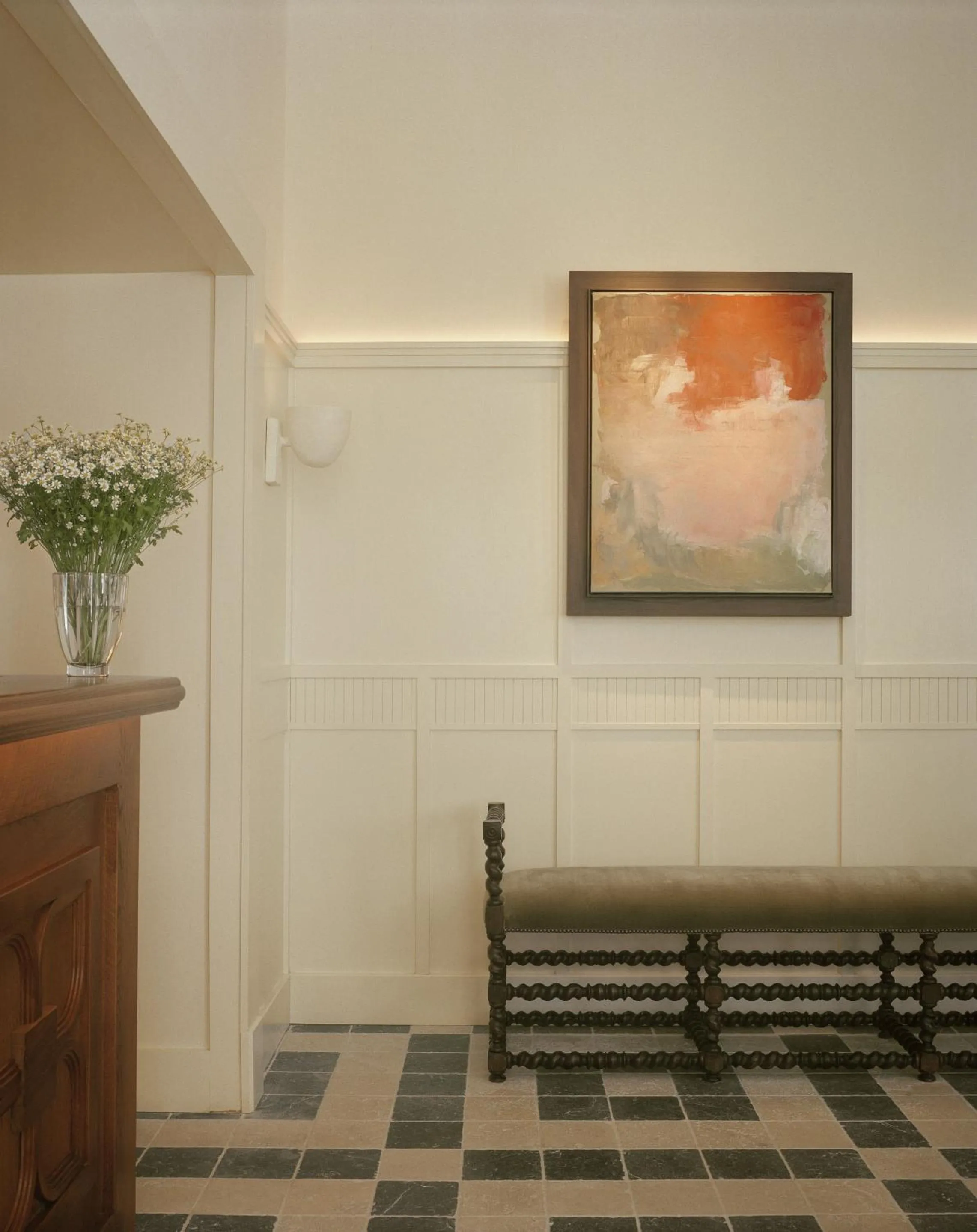 Lobby or reception in Château Voltaire