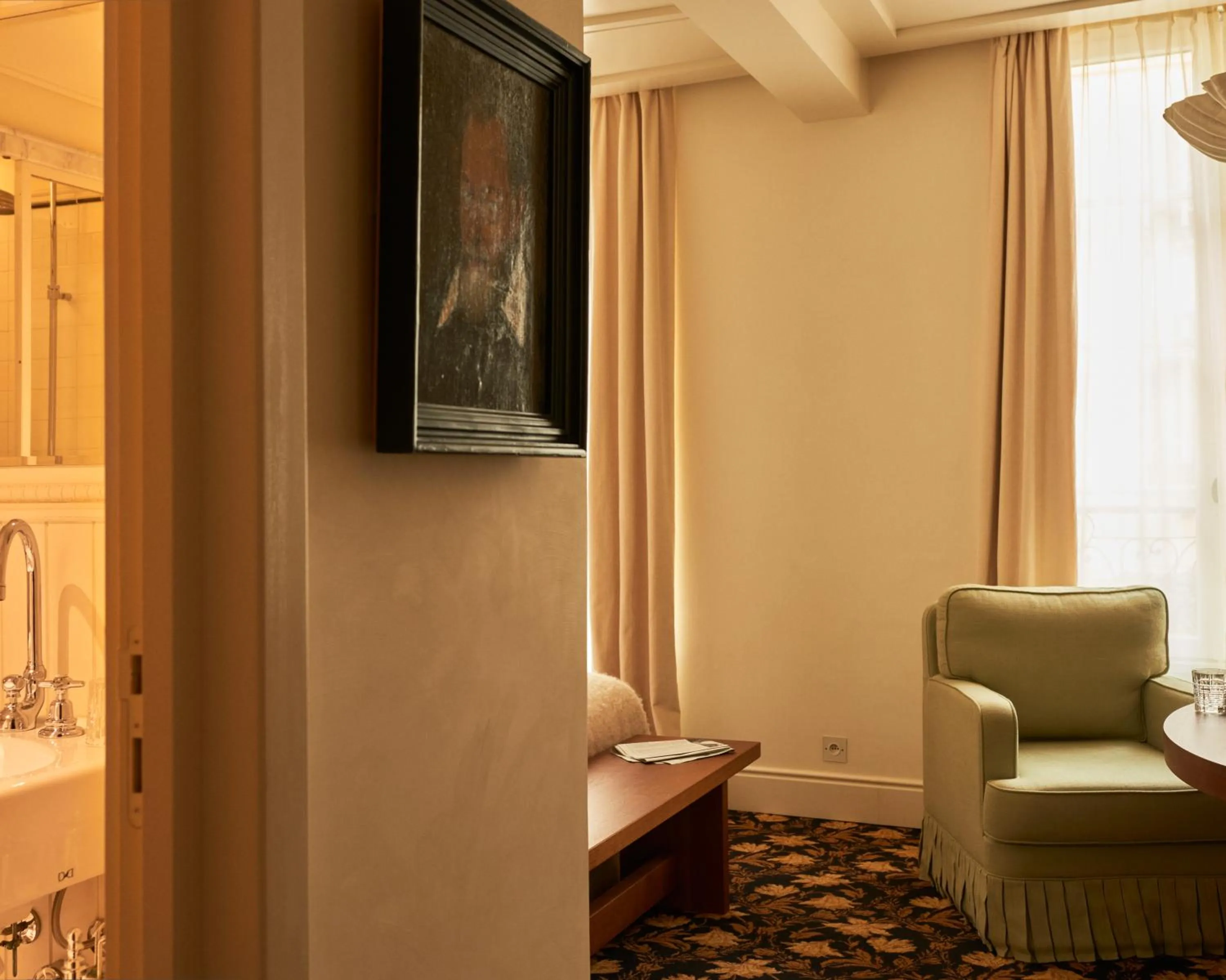 Living room in Château Voltaire