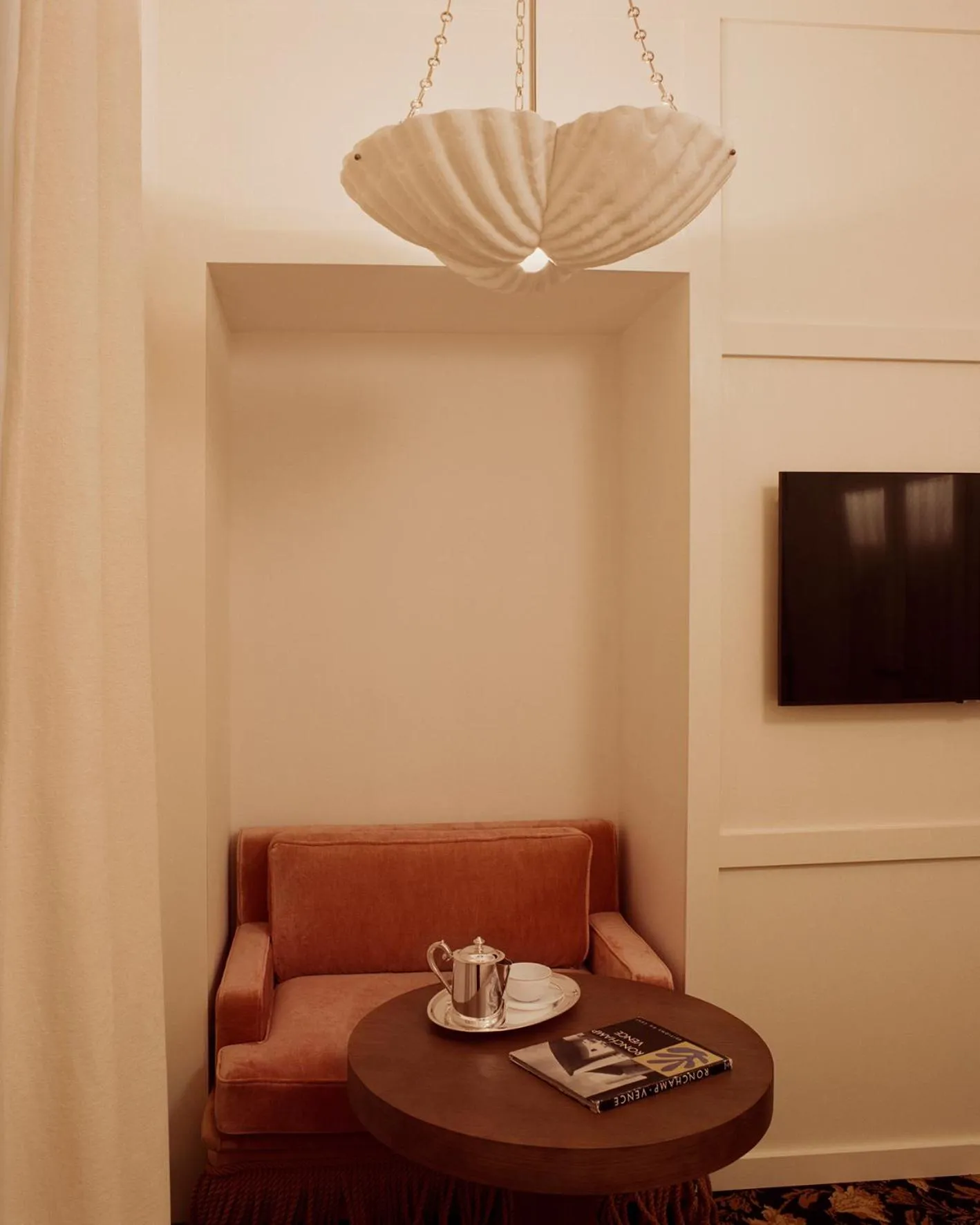 Seating area in Château Voltaire