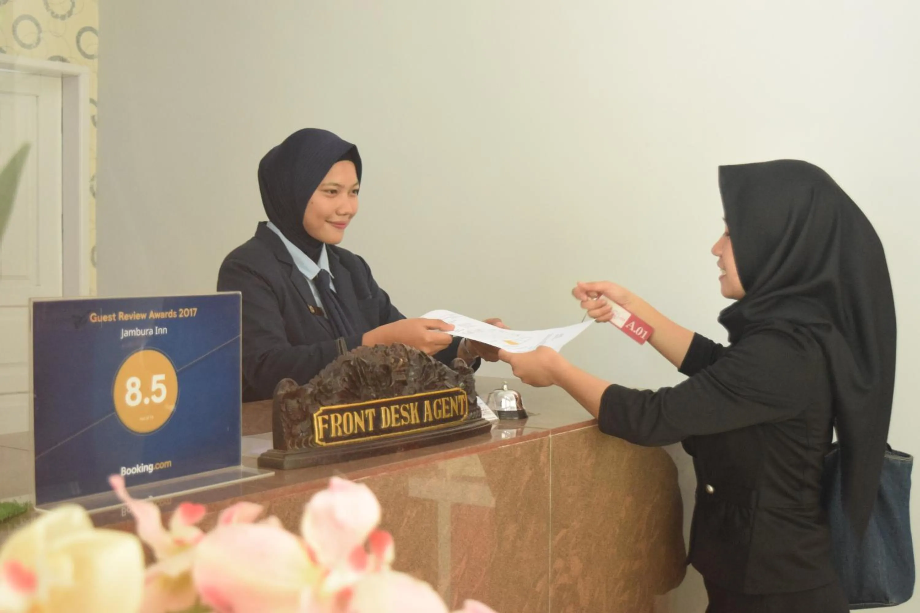Staff in Jambura Inn