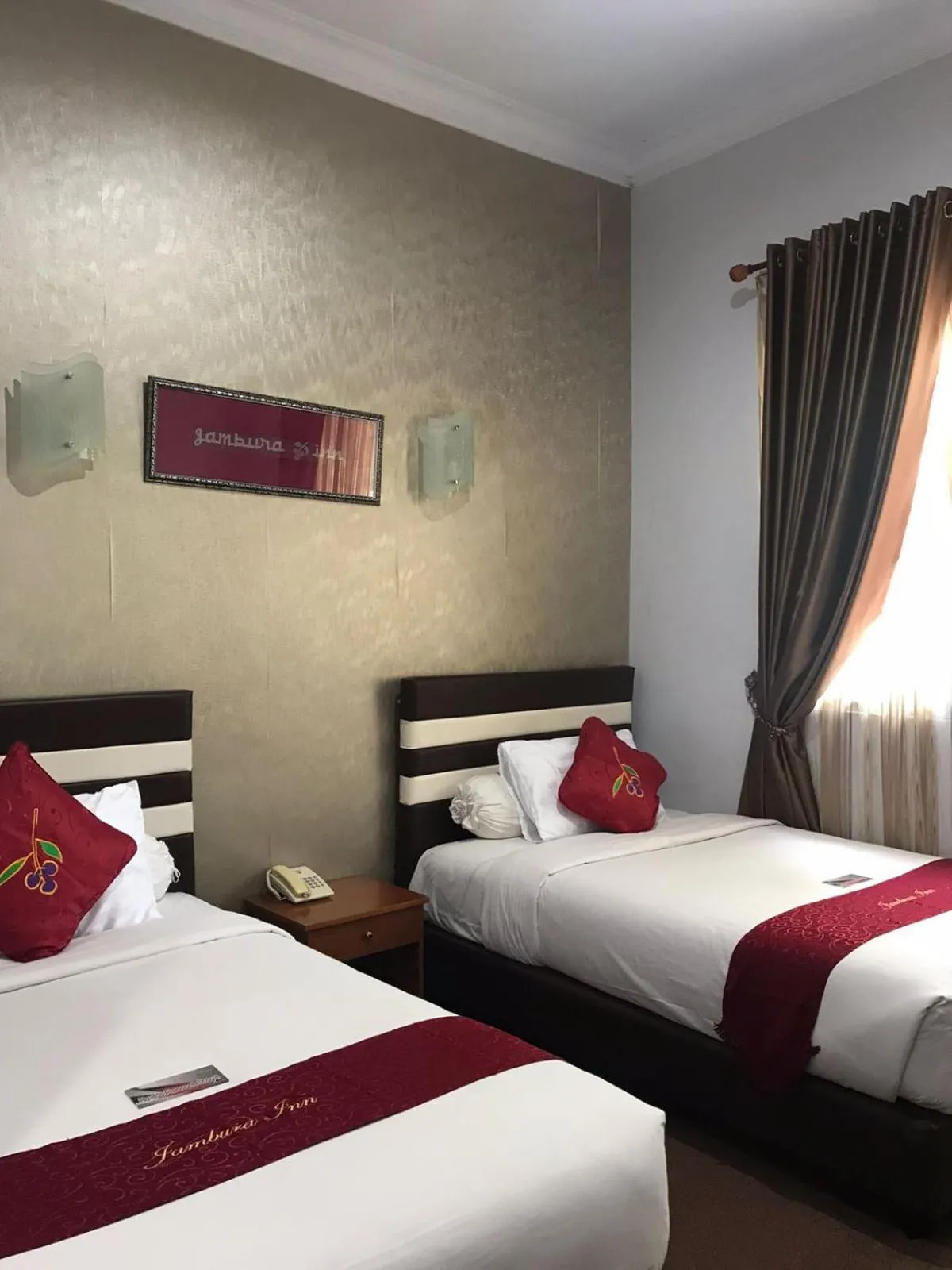 Bed in Jambura Inn