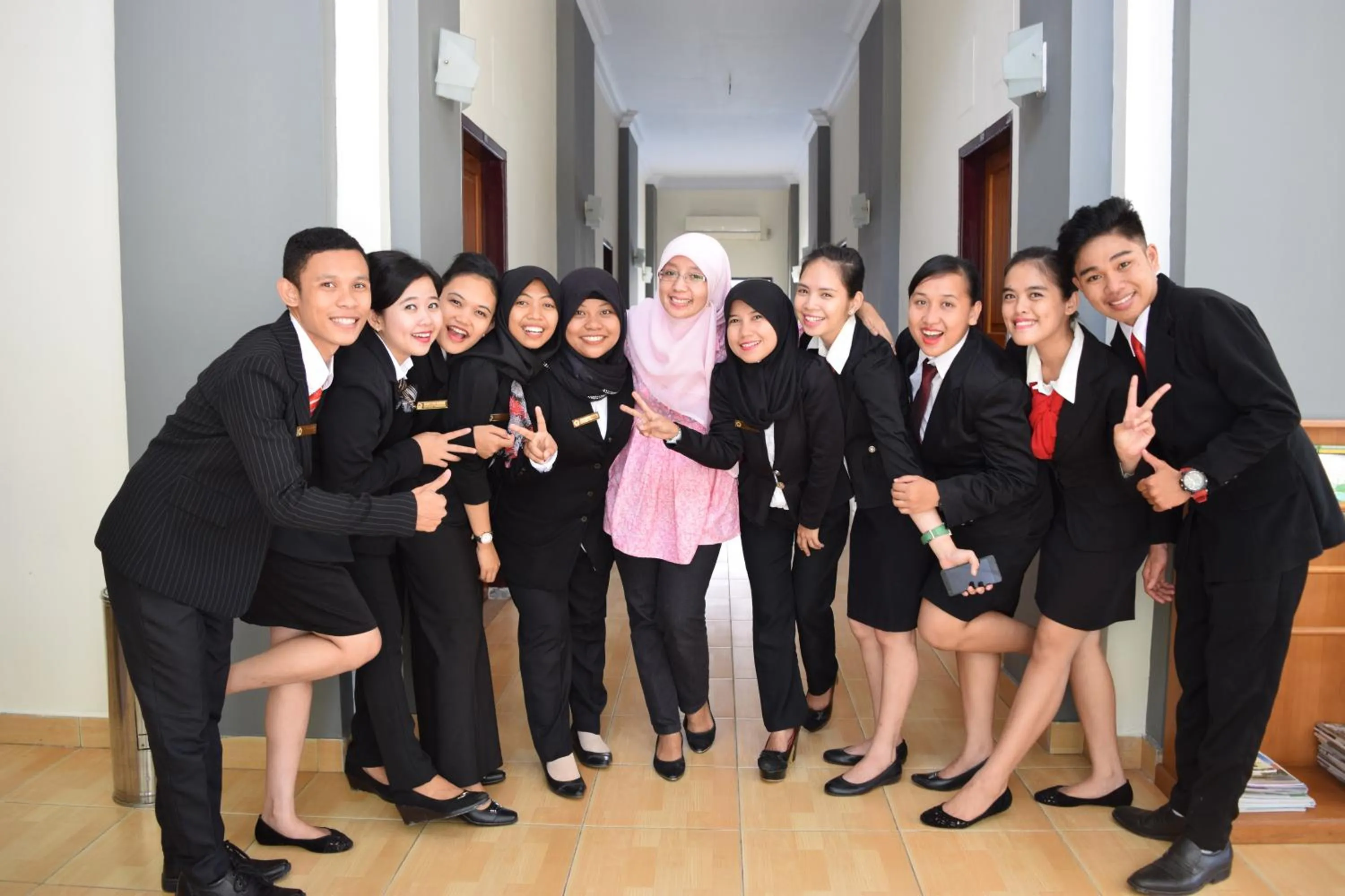 Staff in Jambura Inn