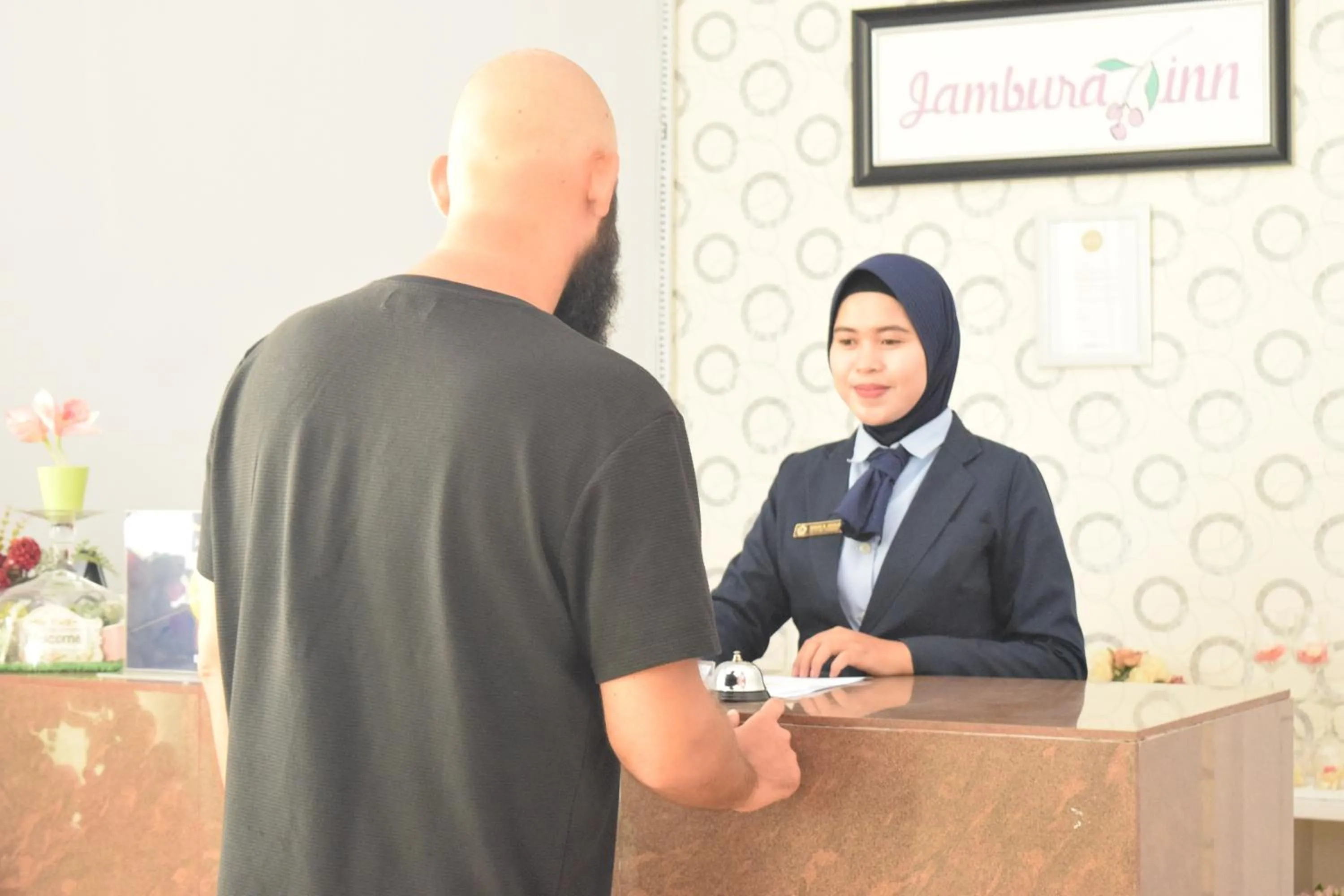Staff in Jambura Inn