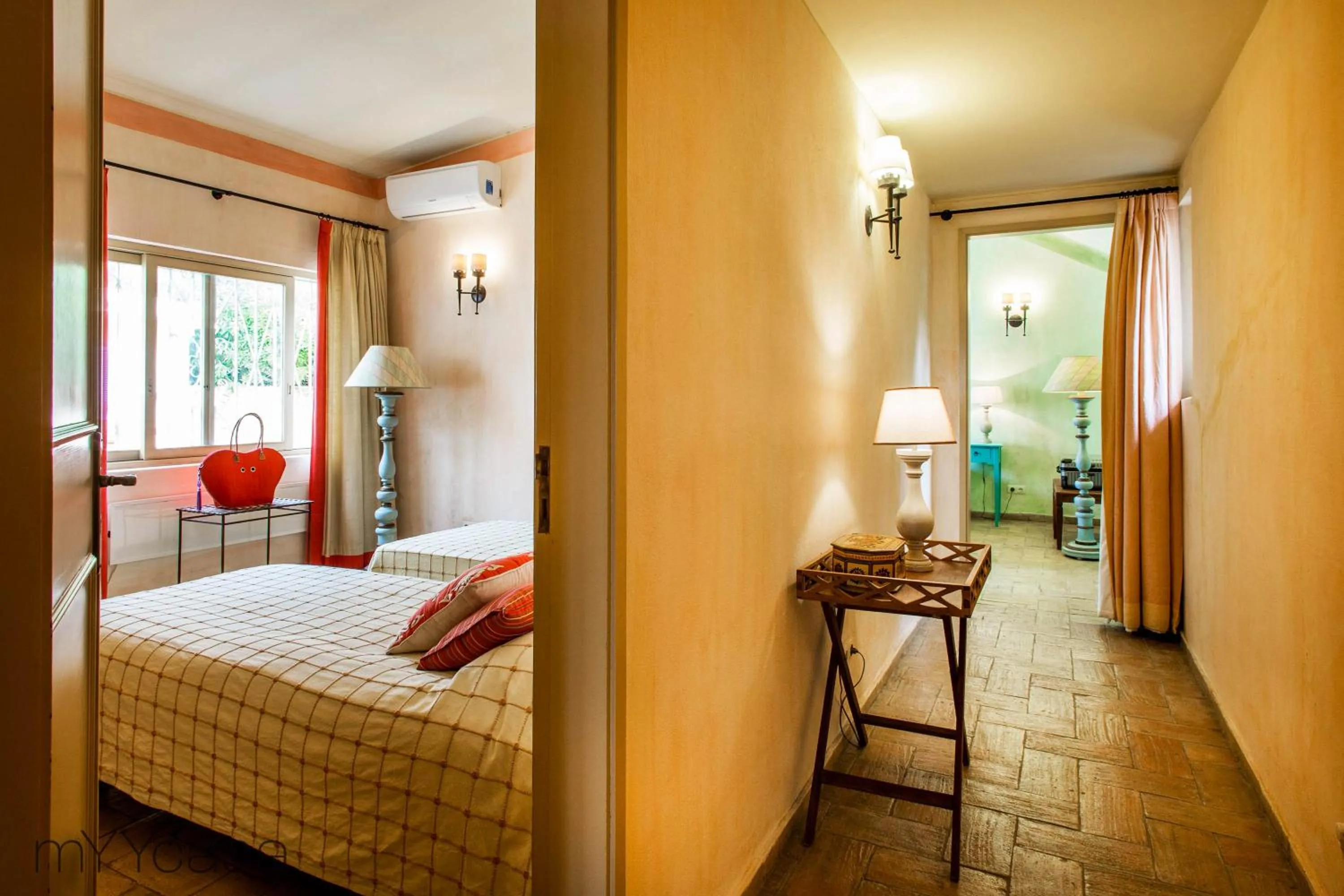 Bedroom, Bed in Quinta Azul - Gorgeous Apartment with Pool & Private Terrace
