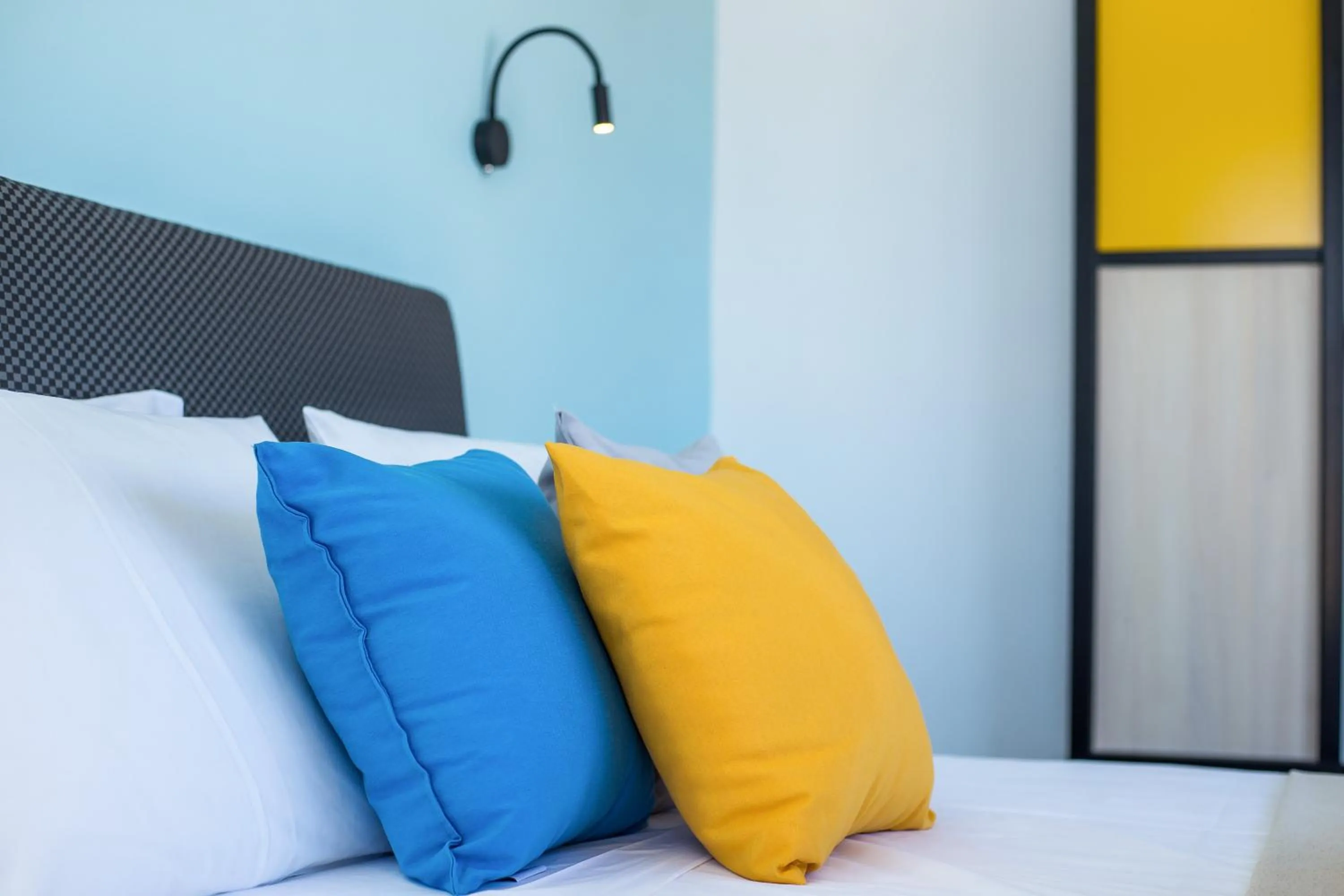 Bed in Faliraki Premium Hotel