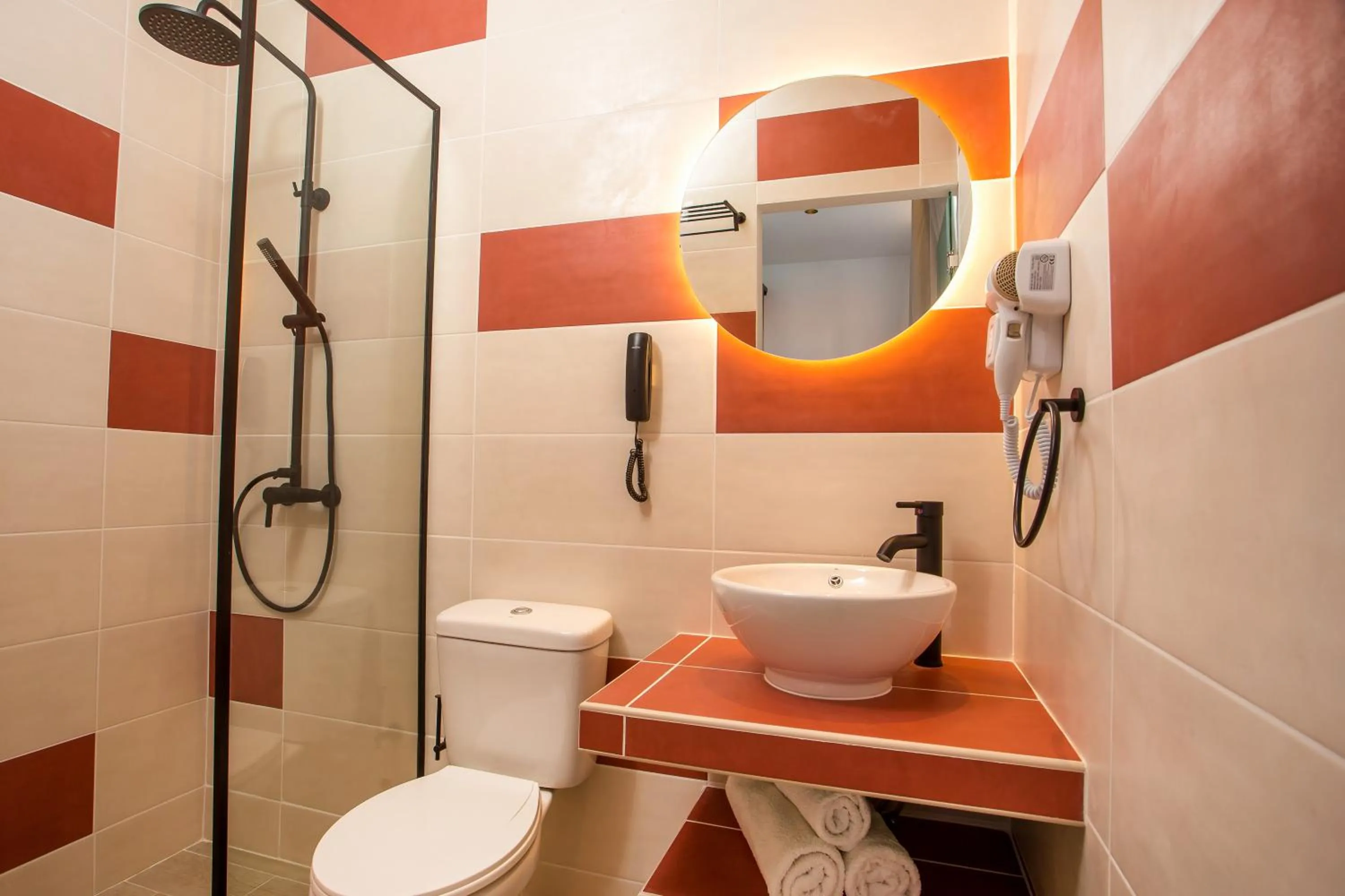 Bathroom in Faliraki Premium Hotel