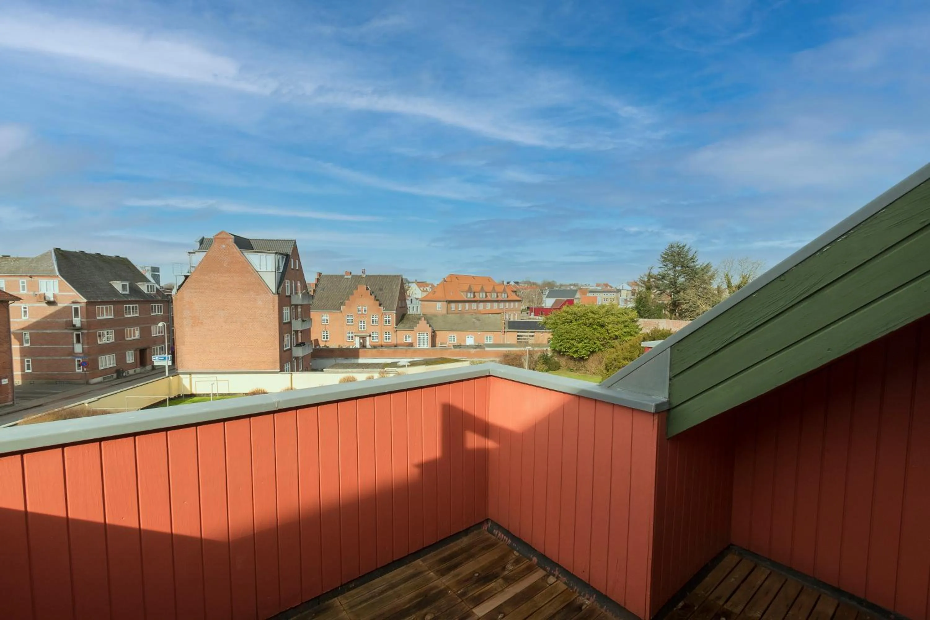 Balcony/Terrace in City Center Penthouse