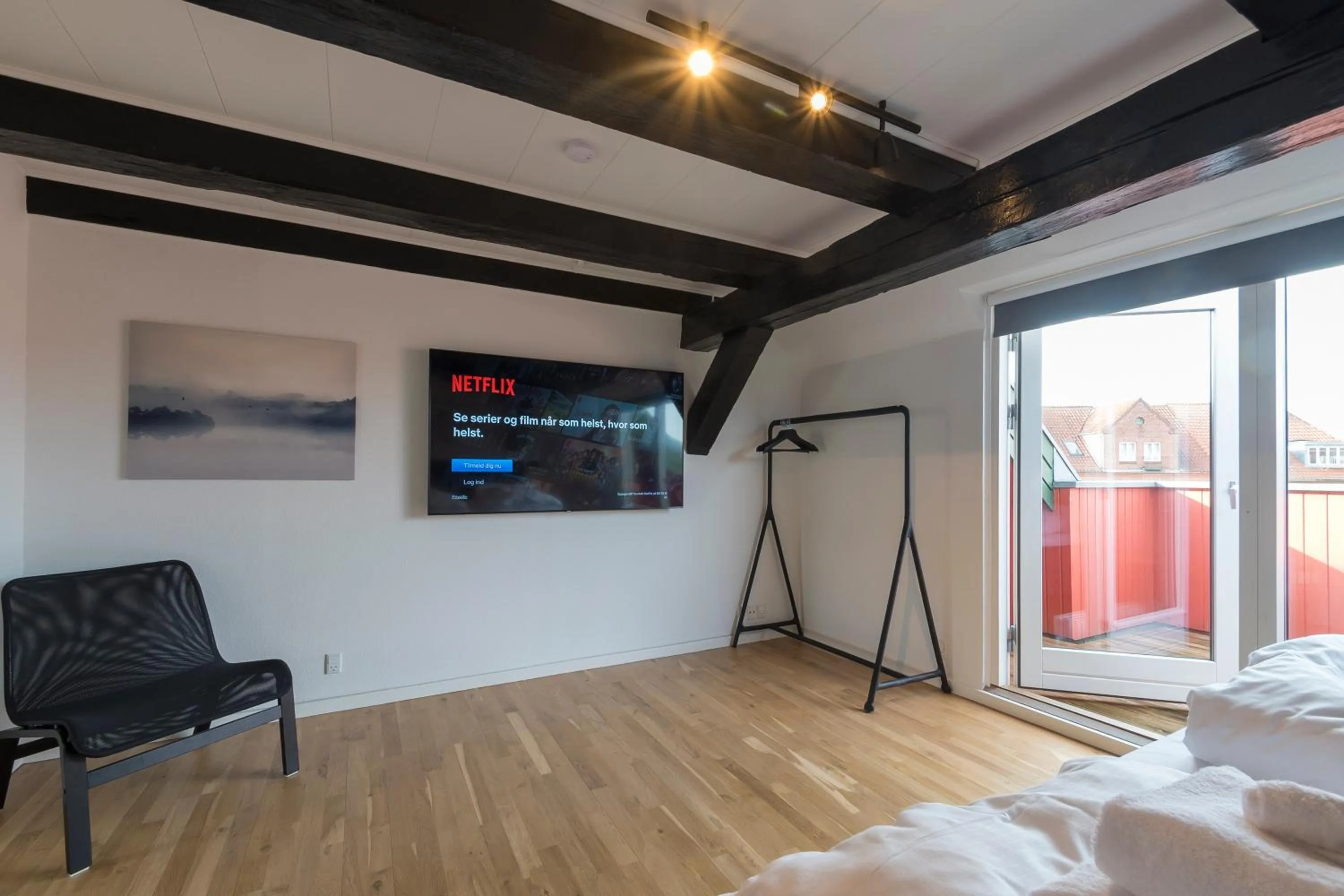 Bedroom in City Center Penthouse
