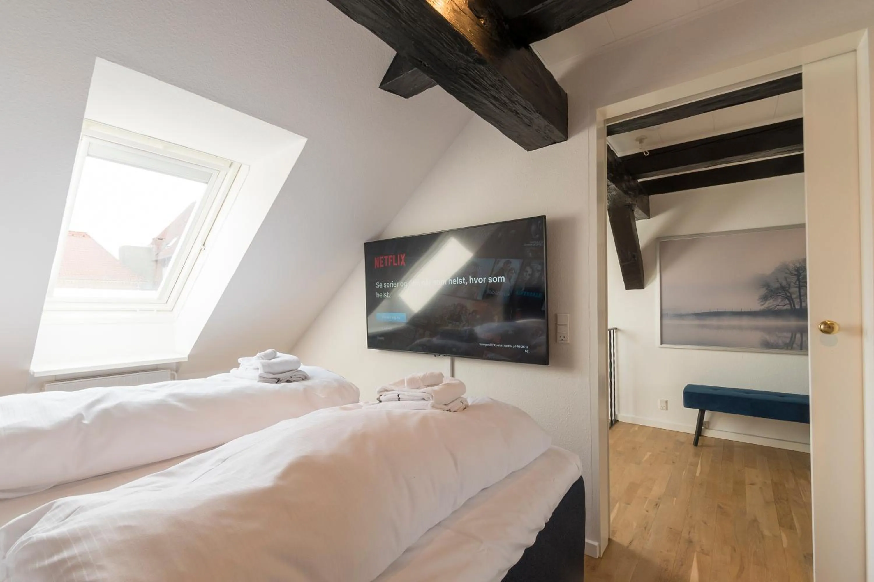 Bedroom in City Center Penthouse