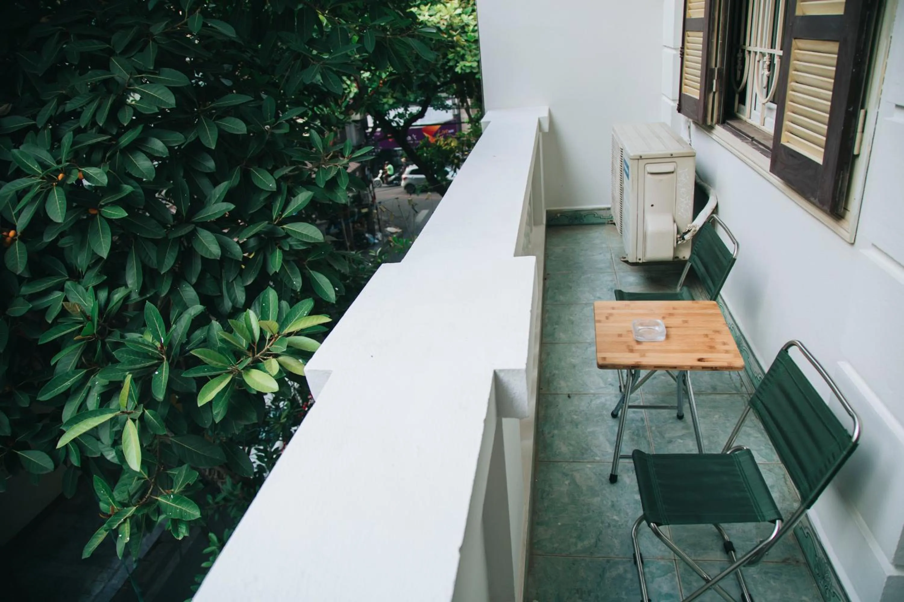Balcony/Terrace in Hanoi City Backpackers Hostel