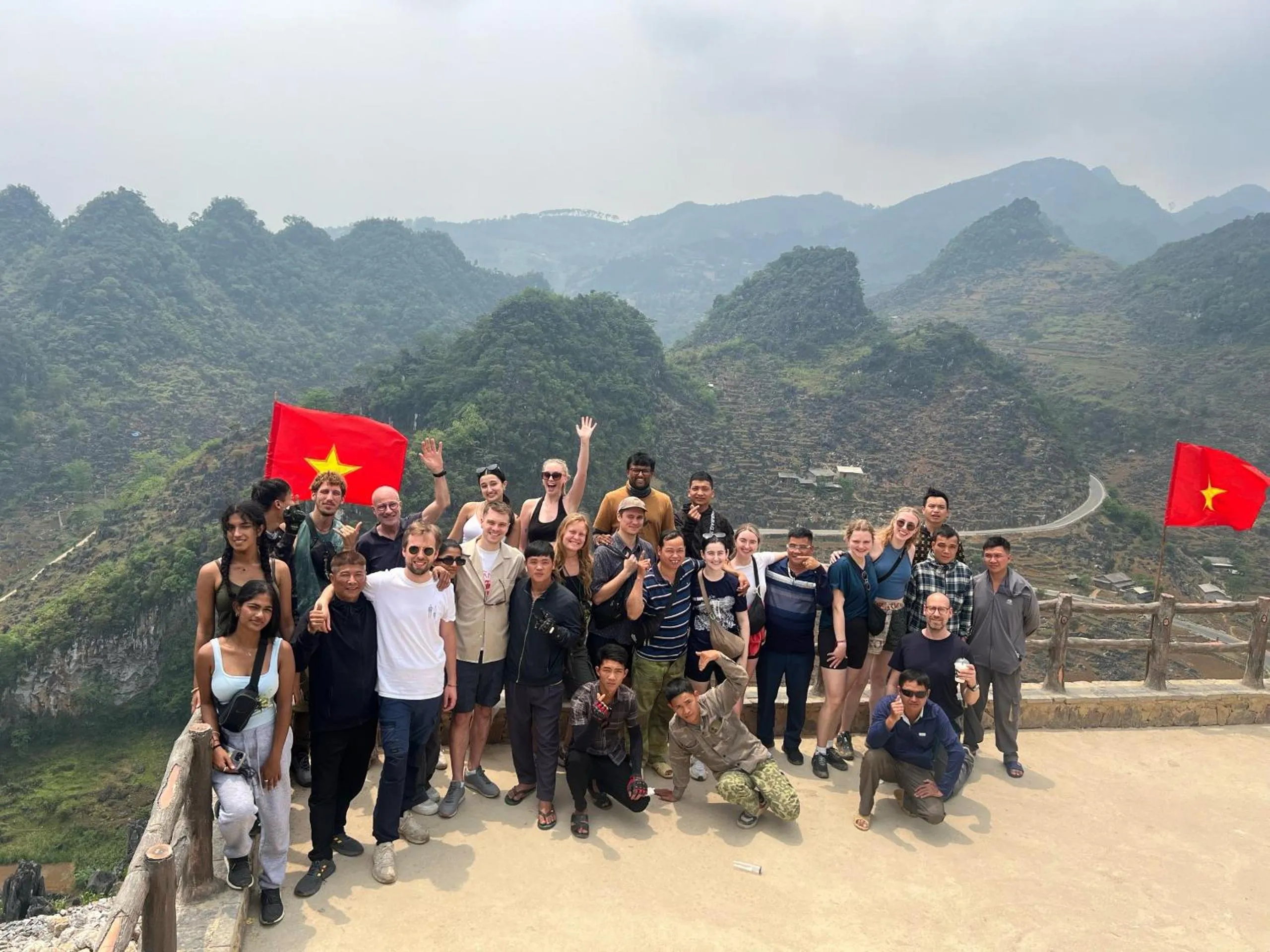 Natural landscape in Hanoi City Backpackers Hostel