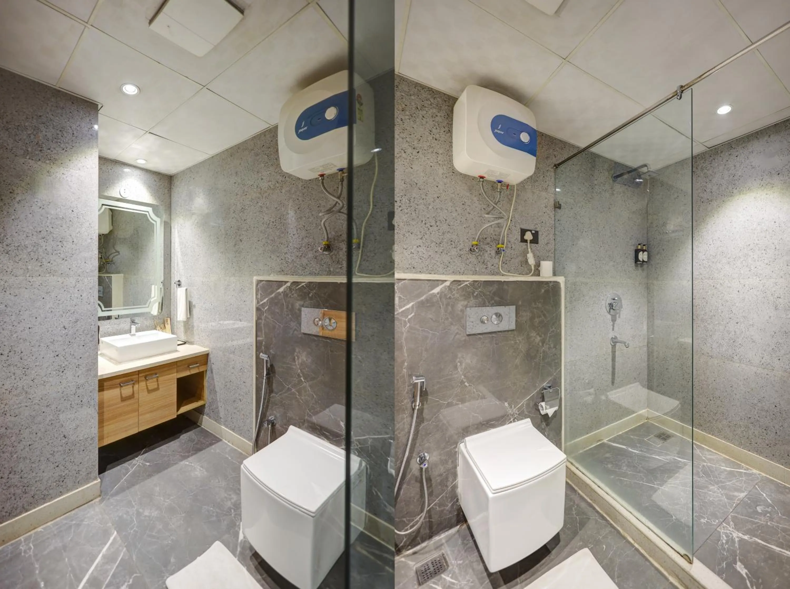 Bathroom in Hotel 91 Huda City Centre