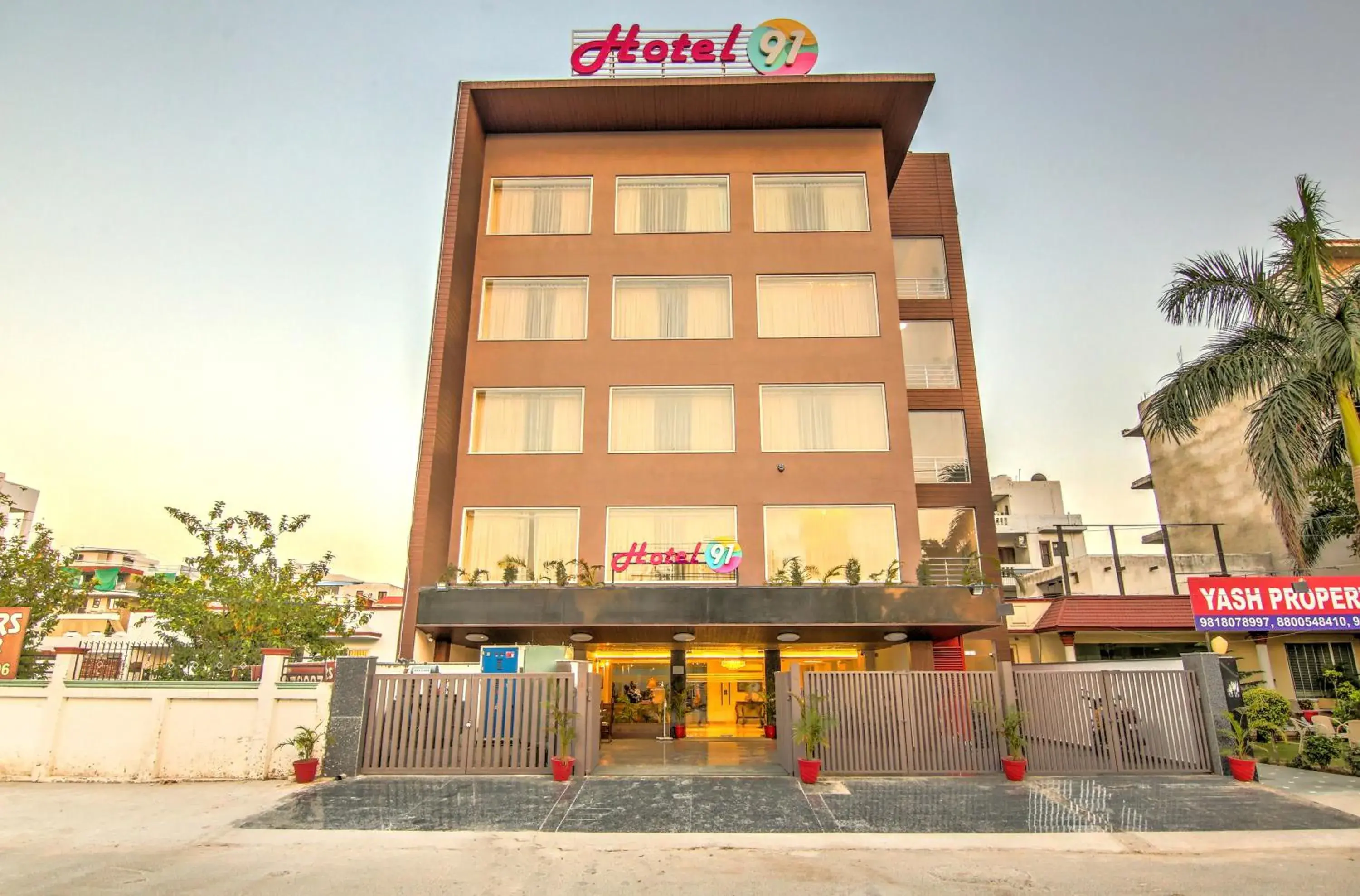 Property building in Hotel 91 Huda City Centre Property building in Hotel 91 Huda City Centre