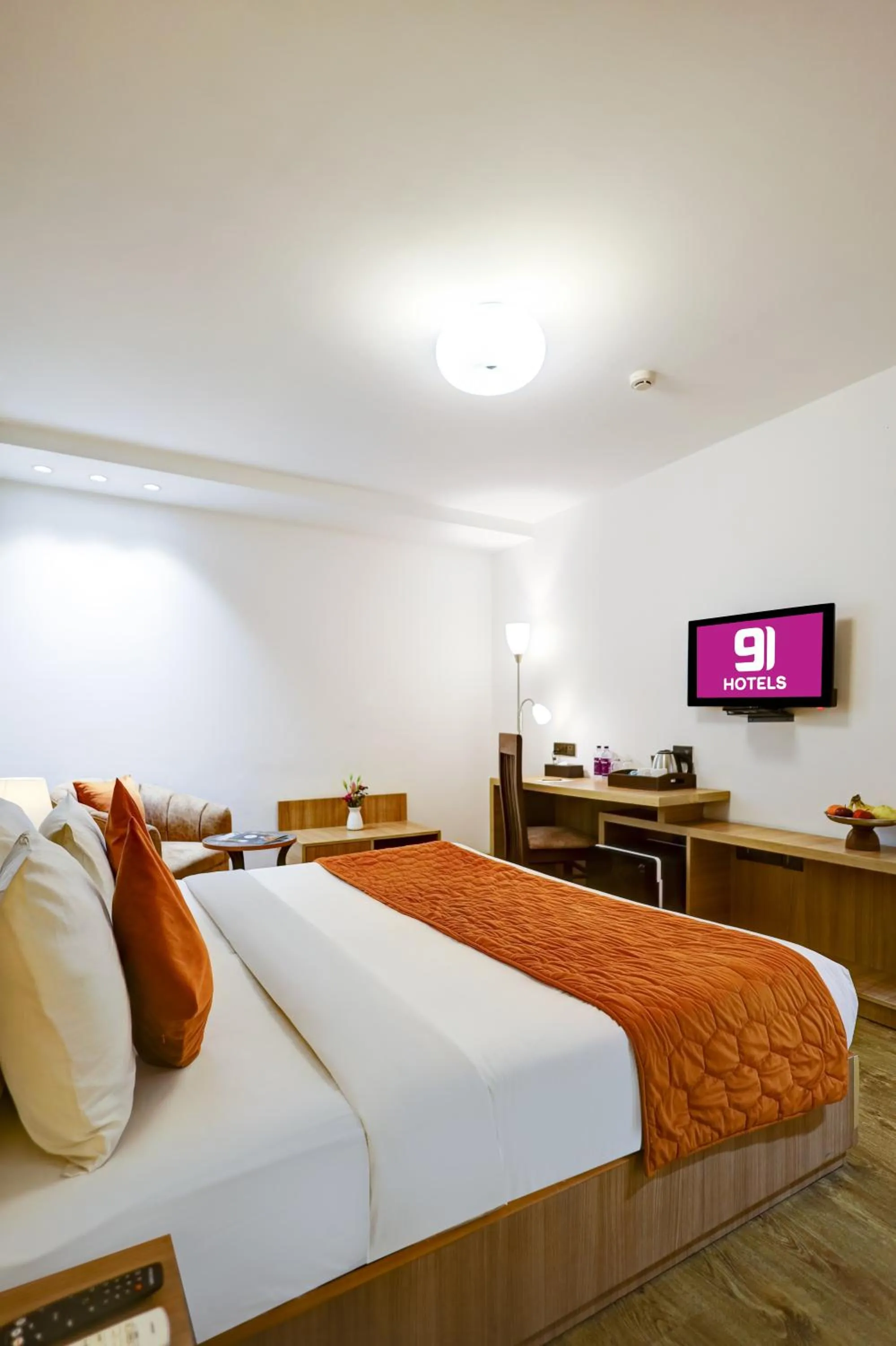 TV and multimedia, Bed in Hotel 91 Huda City Centre