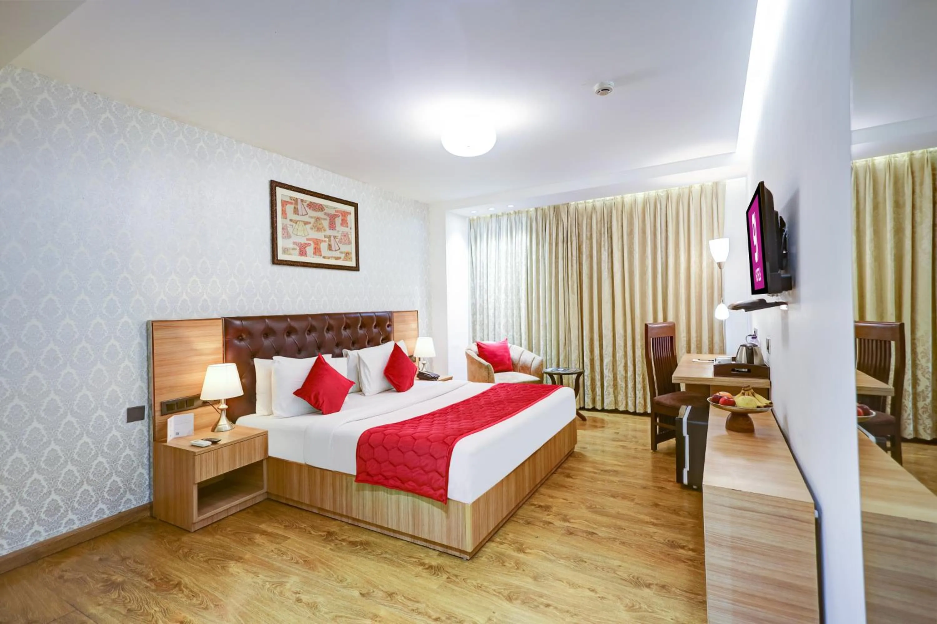 Bed in Hotel 91 Huda City Centre