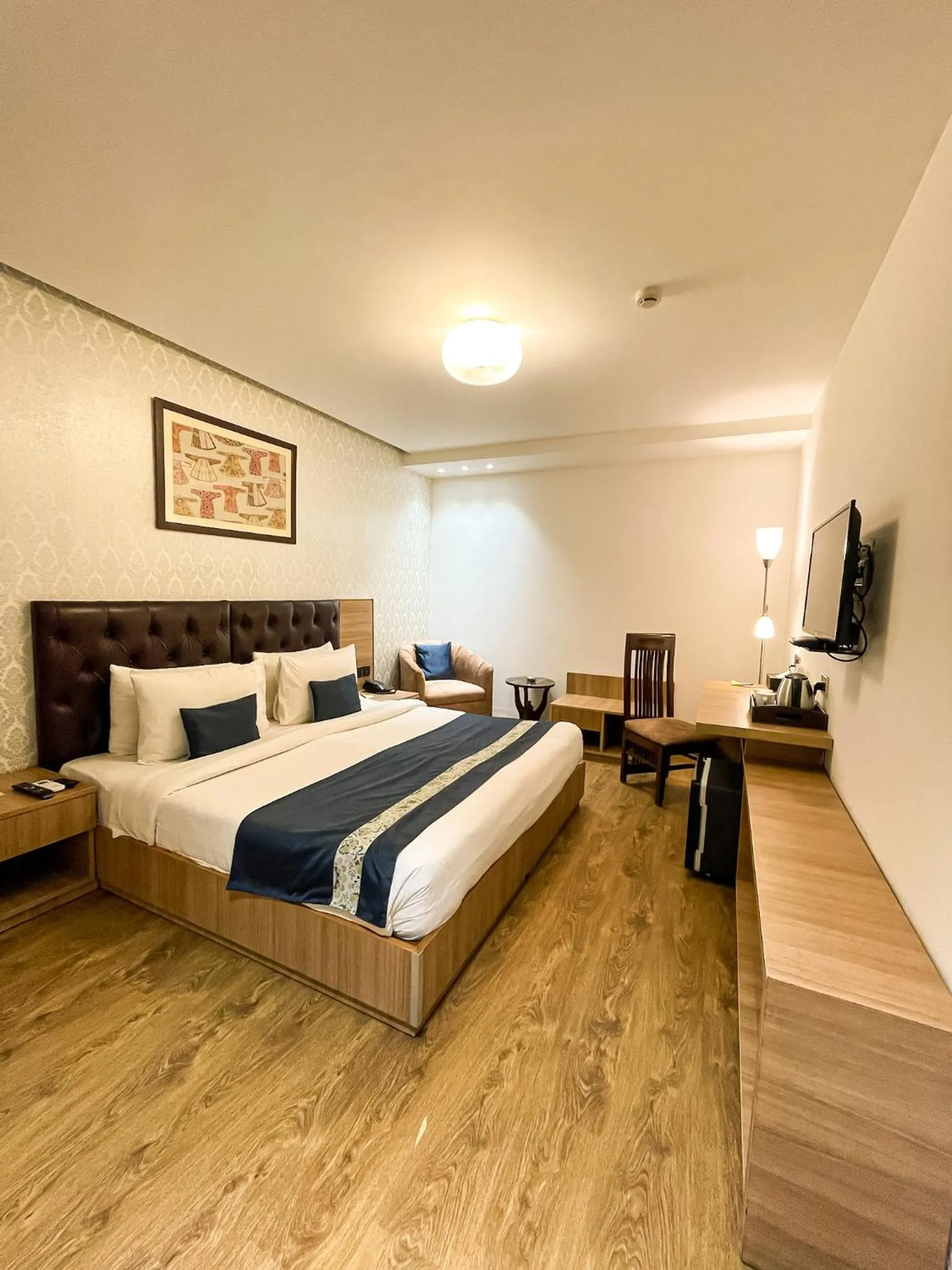 Photo of the whole room, Bed in Hotel 91 Huda City Centre