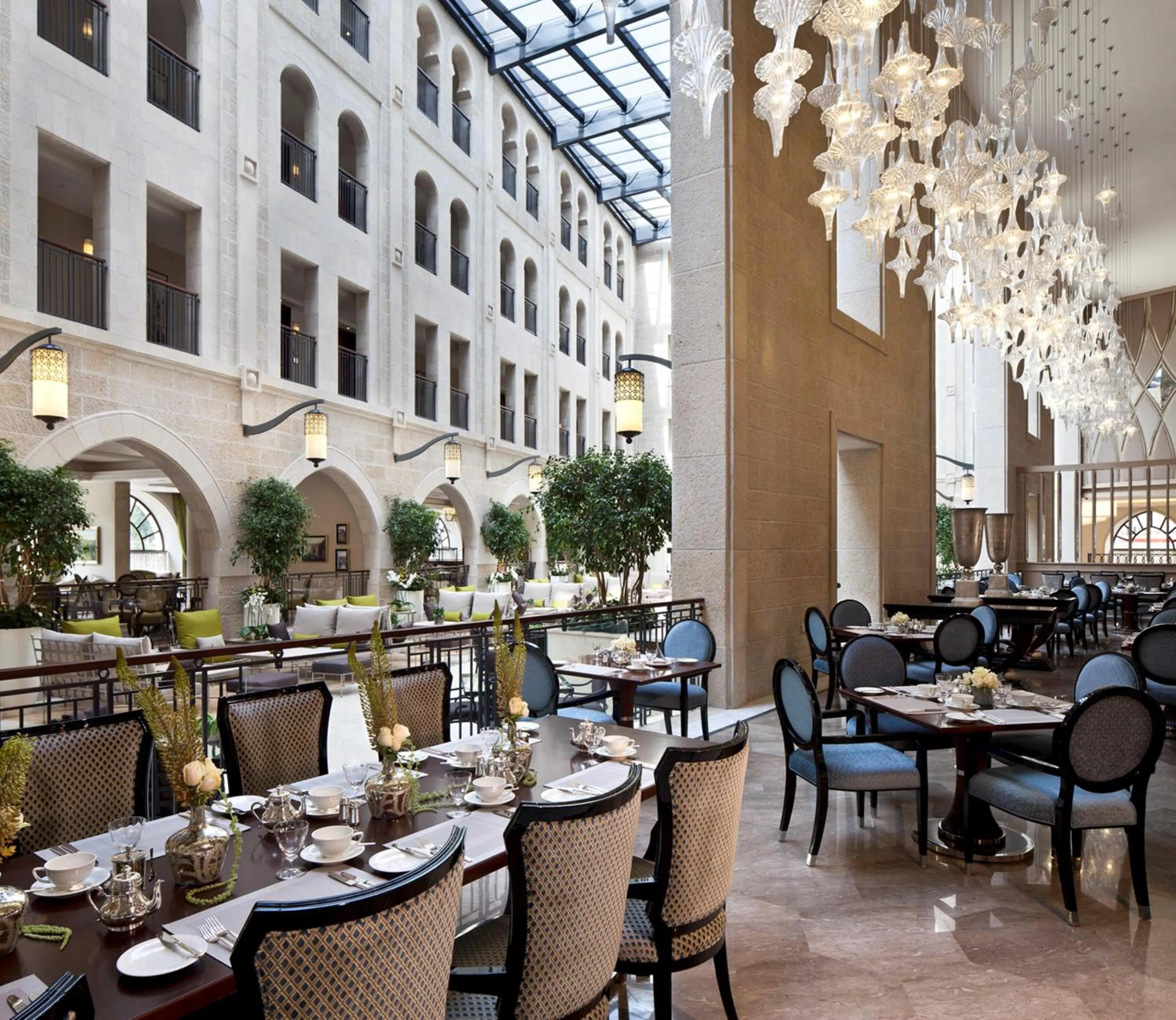 Restaurant/places to eat in Waldorf Astoria Jerusalem