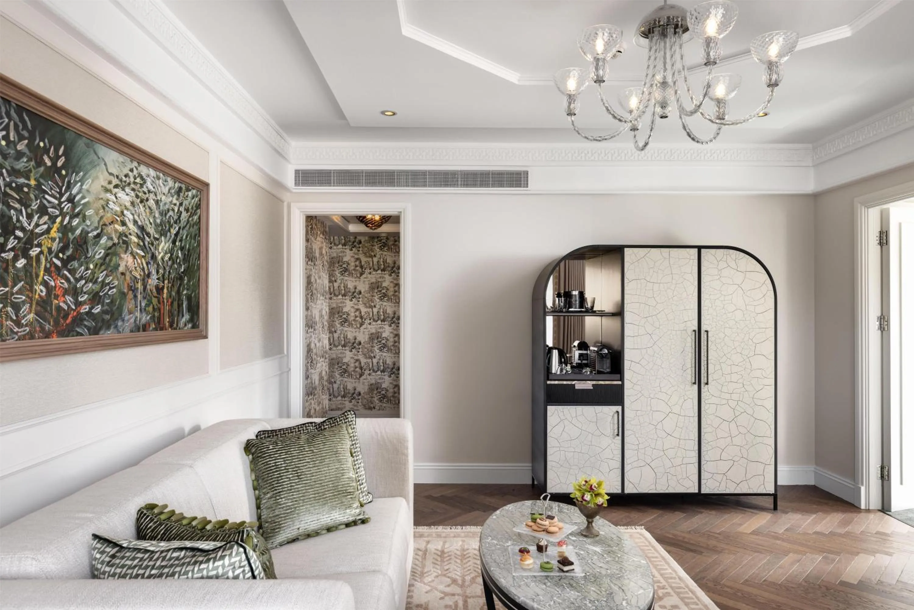 Living room in Waldorf Astoria Jerusalem